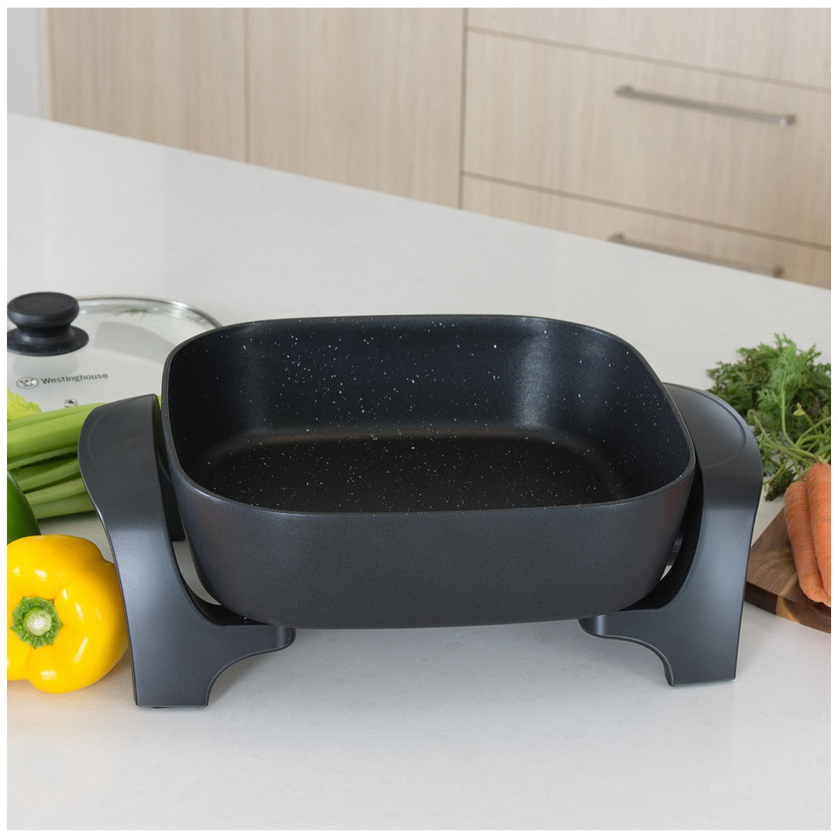 Westinghouse Square Electric Frypan 30.5cm WHEF02K