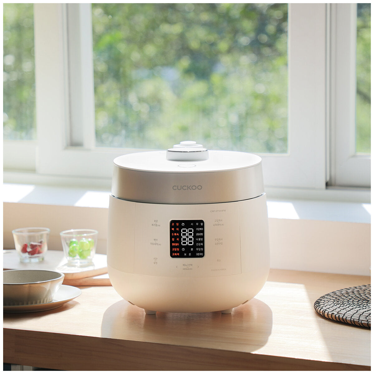 Cuckoo 10-Cup HP Twin Pressure Rice Cooker CRP-ST1009F