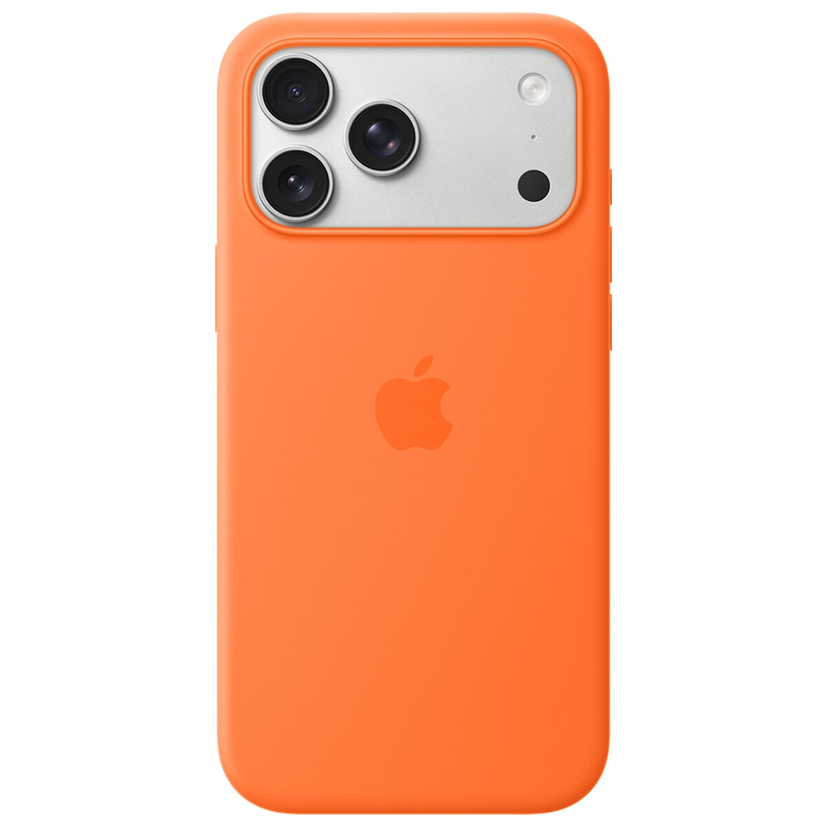 Apple iPhone 17 Pro Max Silicone Case With MagSafe Orange
