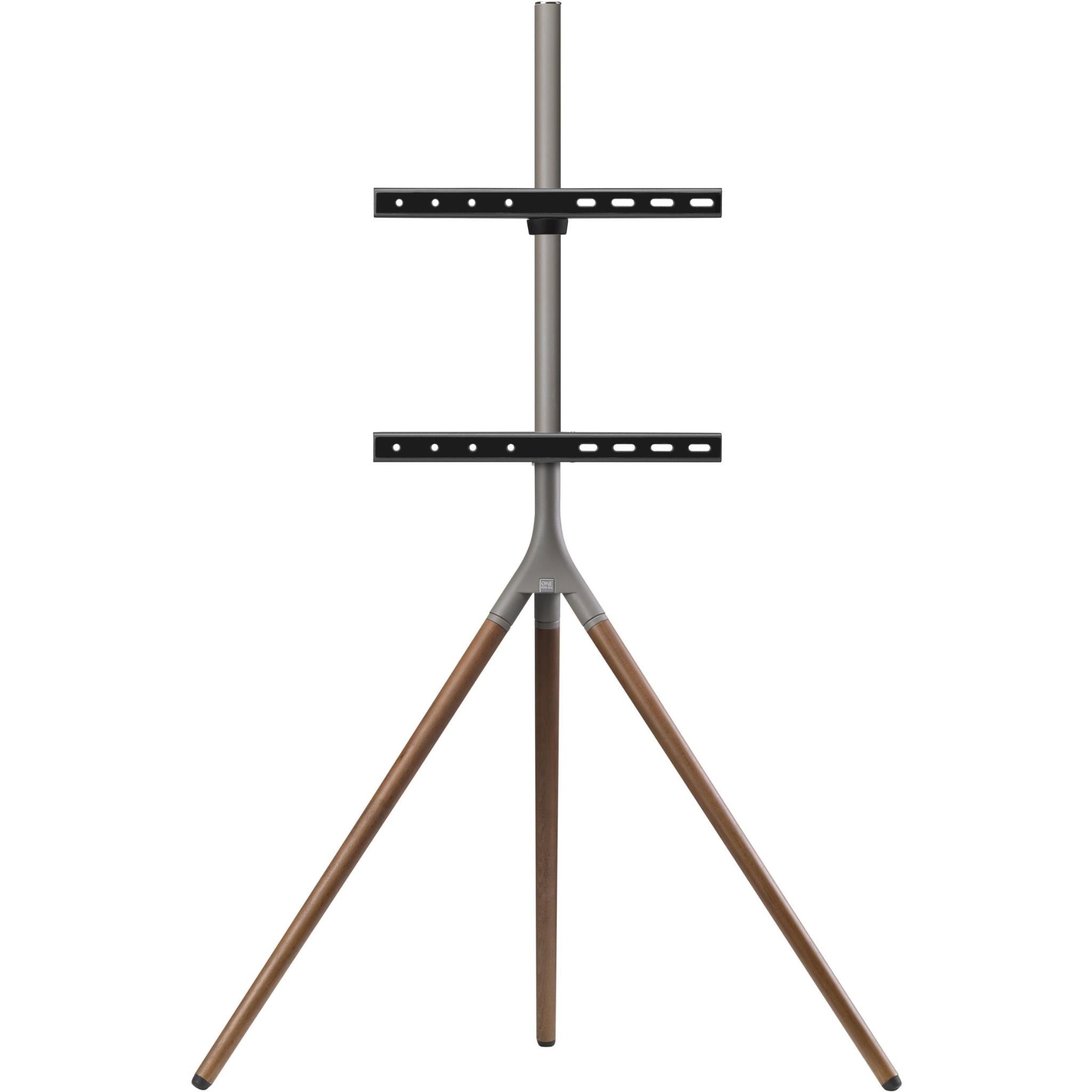 One For All Designer 32'-65' TV Stand (Walnut/Gunmetal)