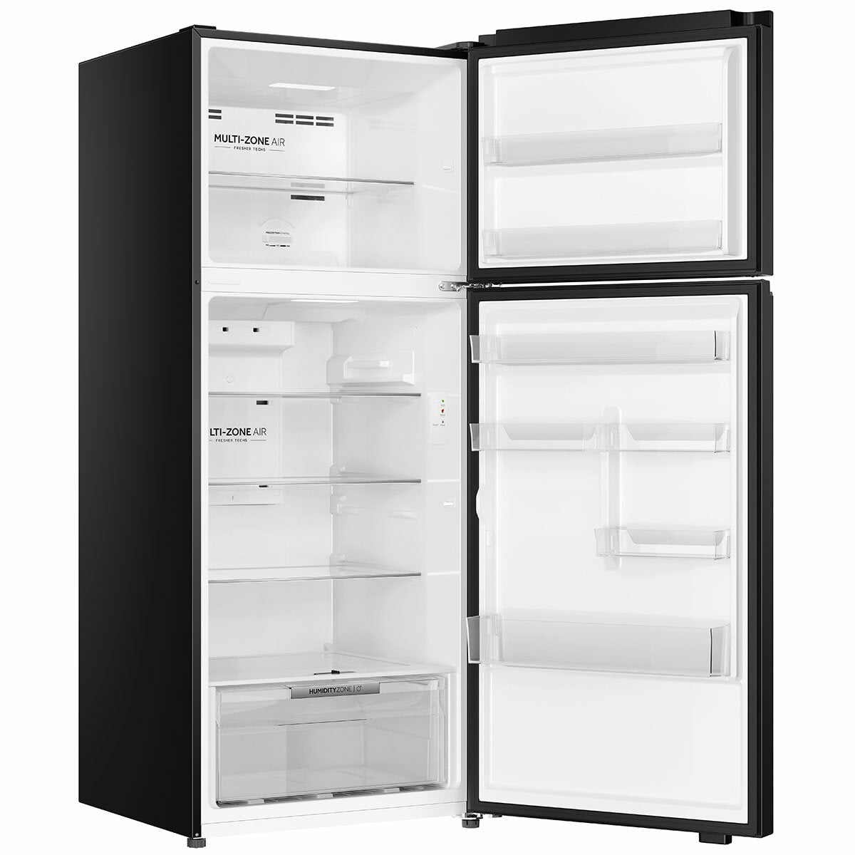 Haier 443L 300 Series Refrigerator Top Freezer Black HRF450TG
