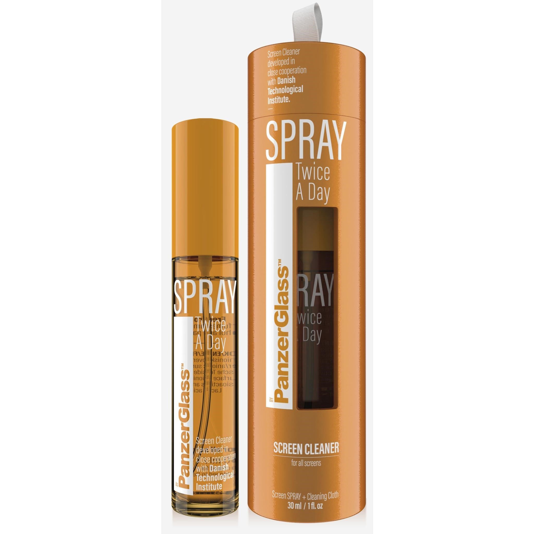 PanzerGlass 30ml Spray Twice a Day Screen Cleaner