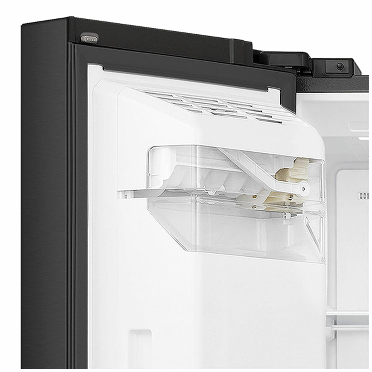 Hisense 632L Side By Side Fridge Black HRSBS633BW
