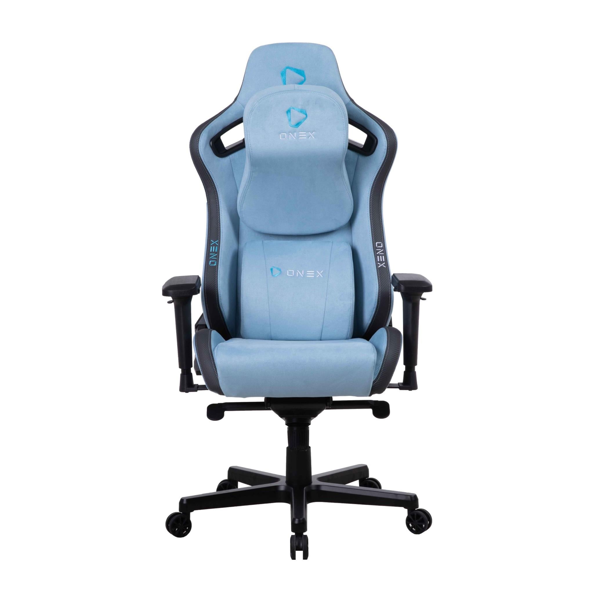 ONEX EV12 Evolution Suede Edition Gaming Chair (Suede Blue)