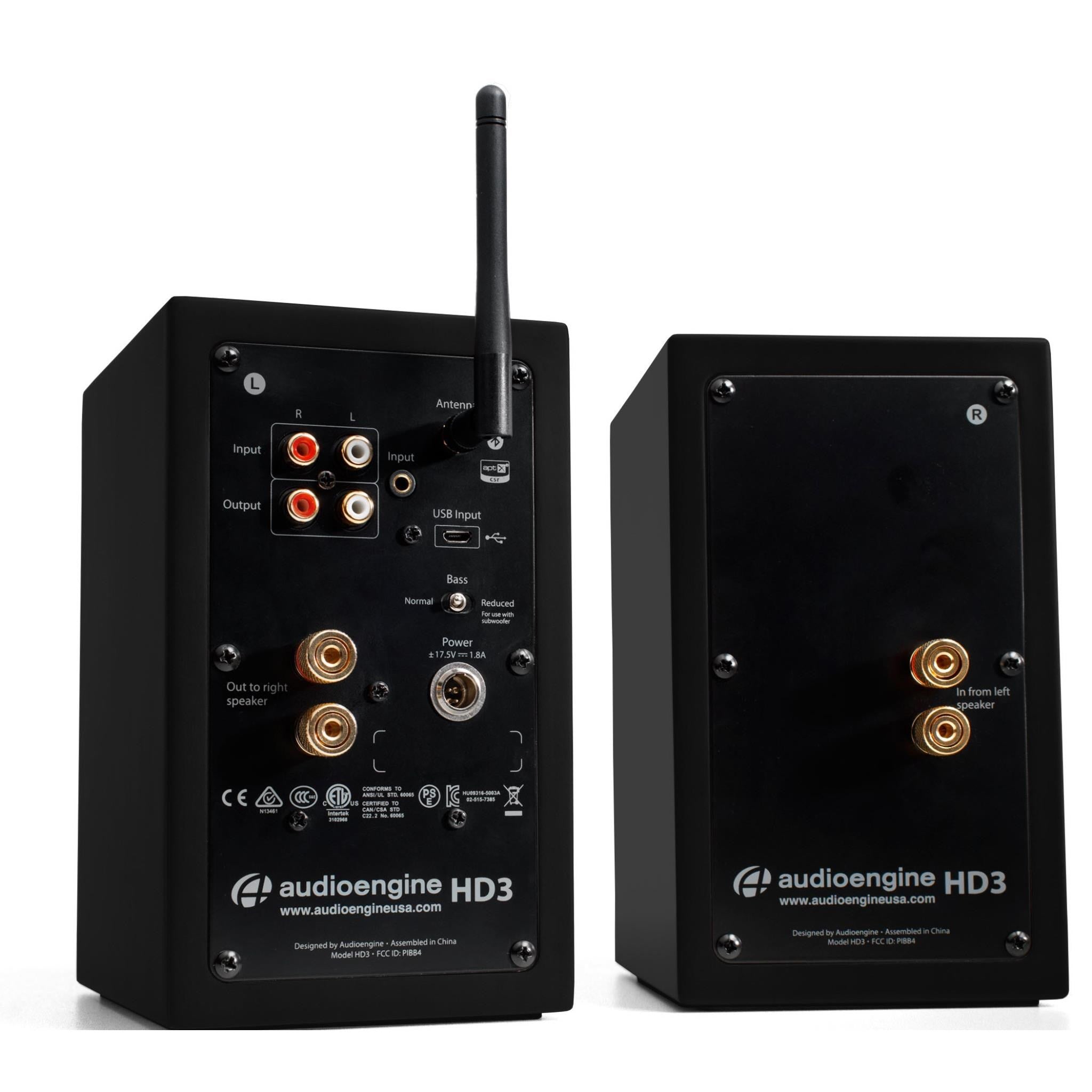 Audioengine HD3 Wireless Speakers (Black)