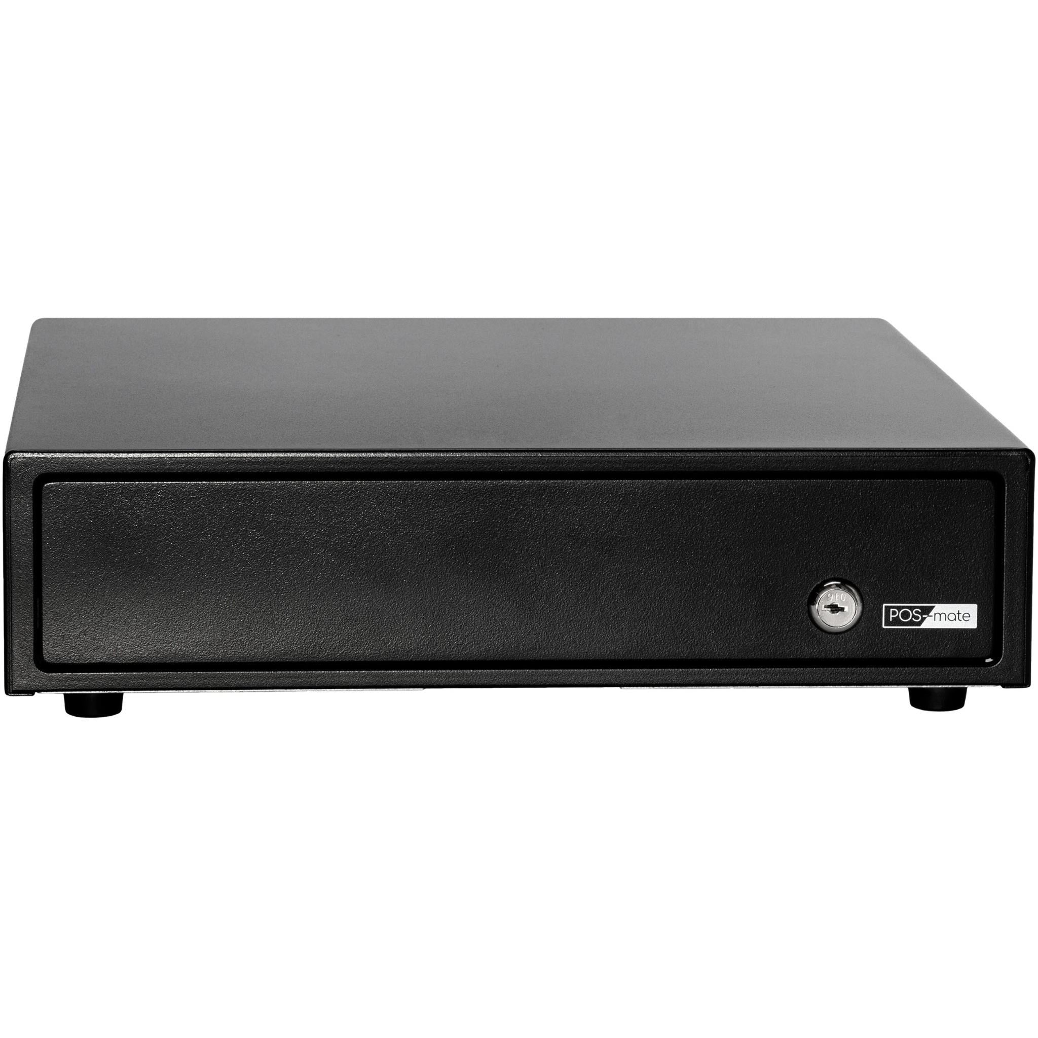 POS-mate Push To Open Standard Cash Drawer (Black)