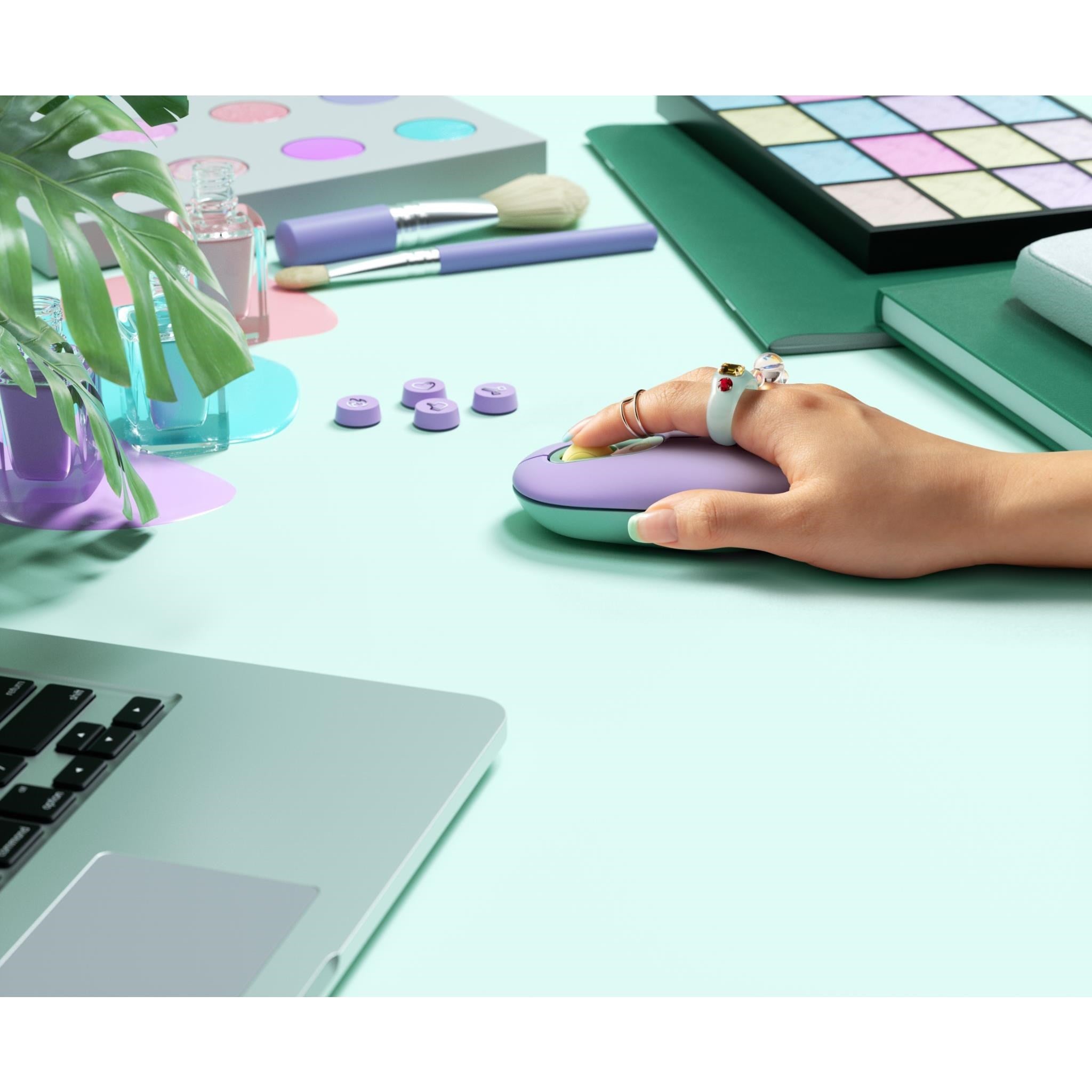 Logitech POP Mouse with Emoji (Daydream Mint)