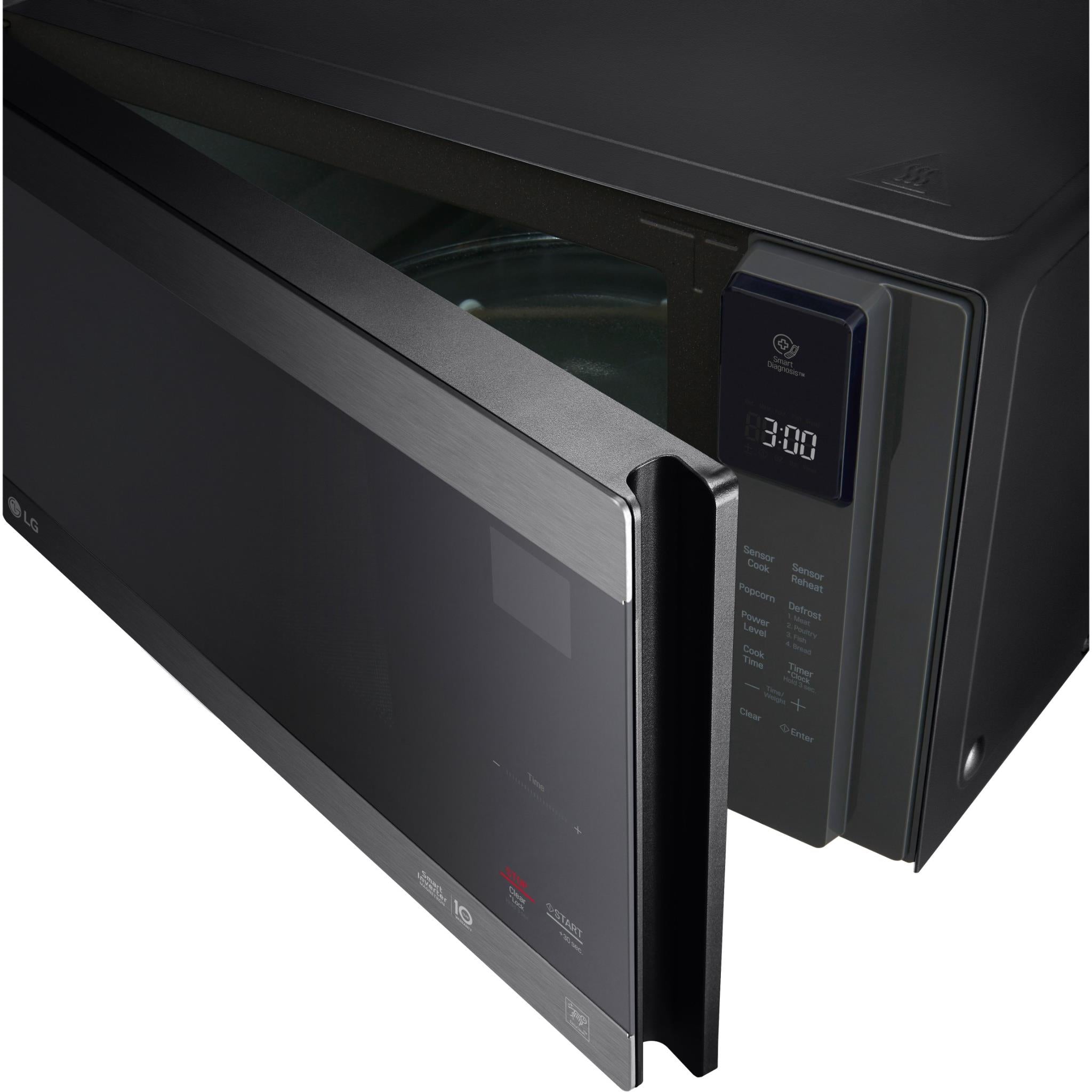LG MS42960MBB 42L Microwave with Steam Bowl (Matte Black)
