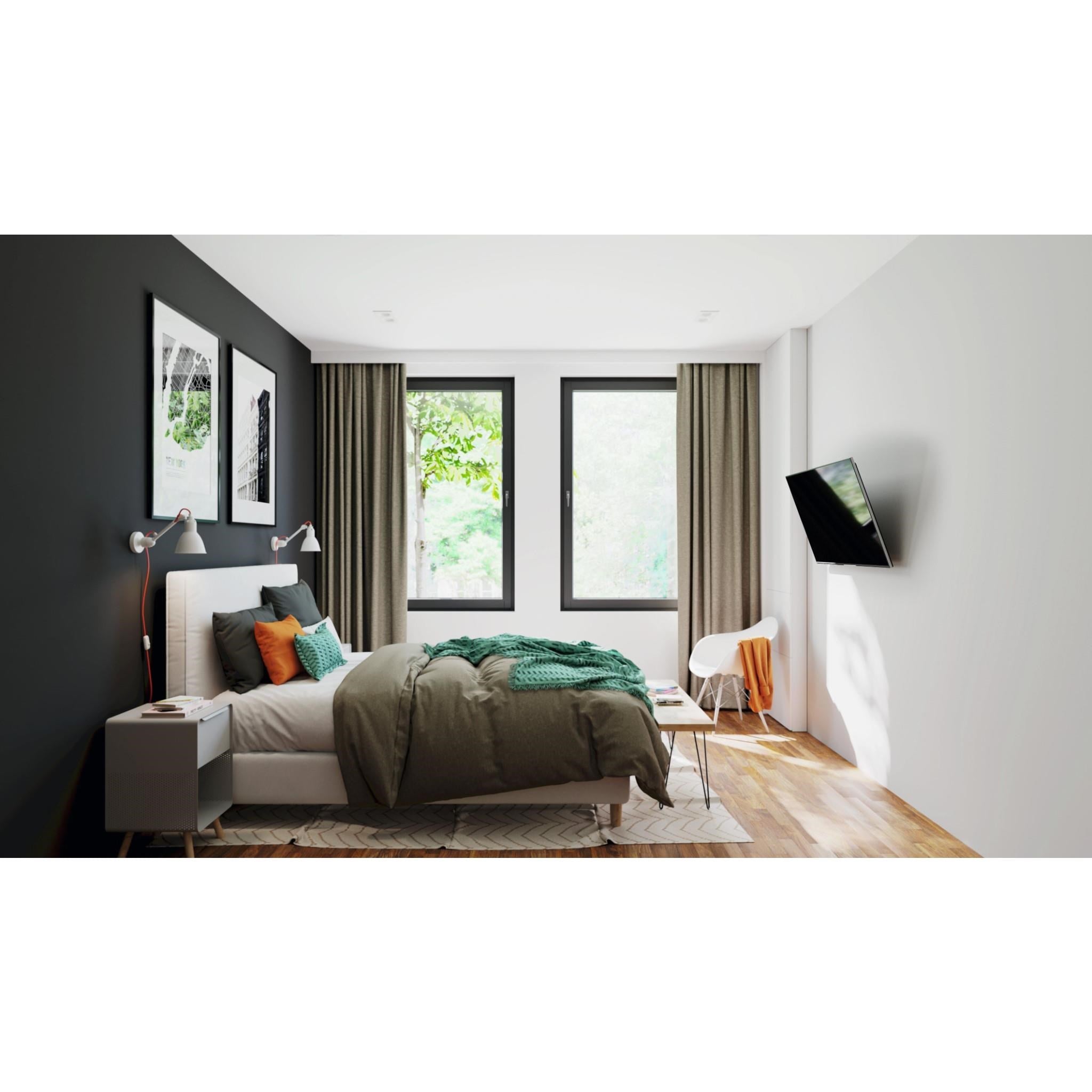 Vogel's Comfort Tilt 19-43' TV Wall Mount (Black)