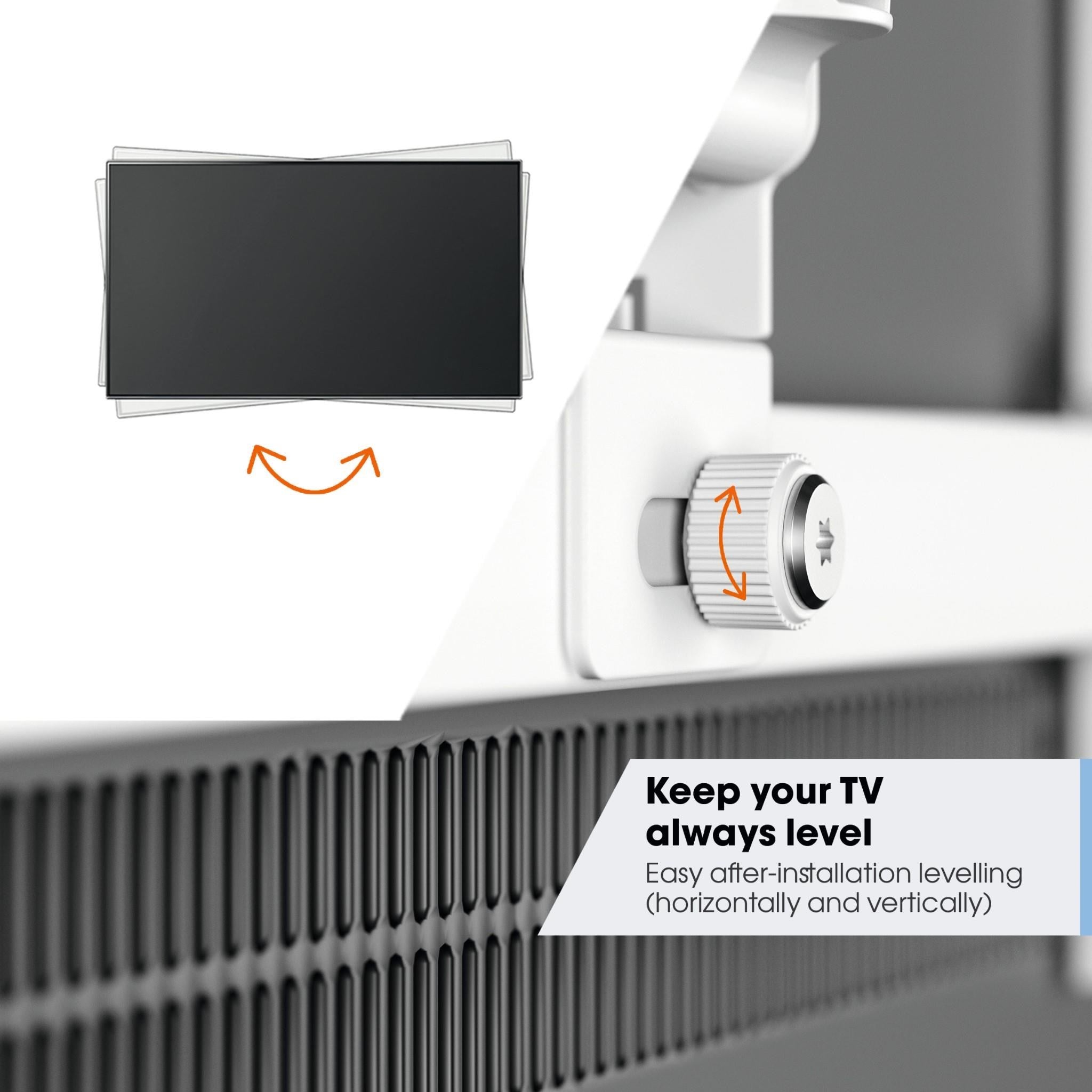 Vogel's Comfort Full Motion+ 32-65' TV Wall Mount (White)