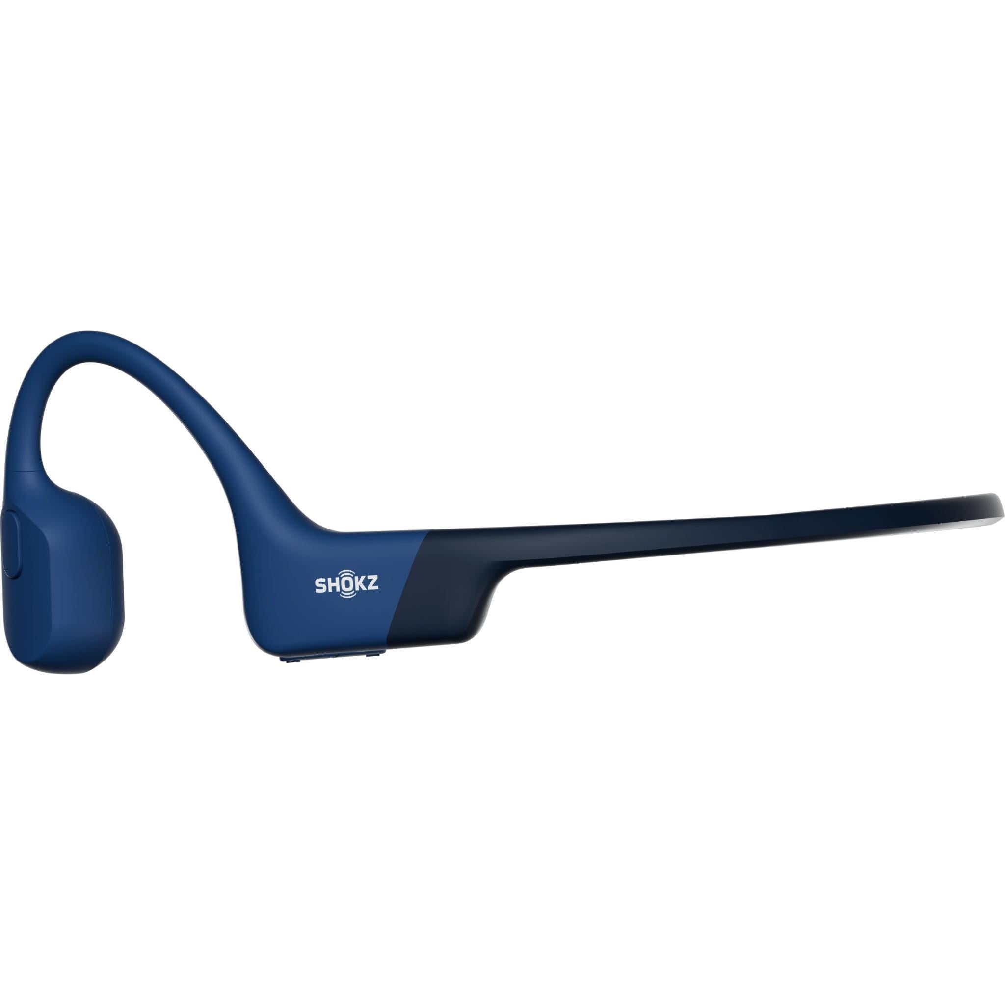 Shokz OpenRun Wireless Open-Ear Headphones (Blue)