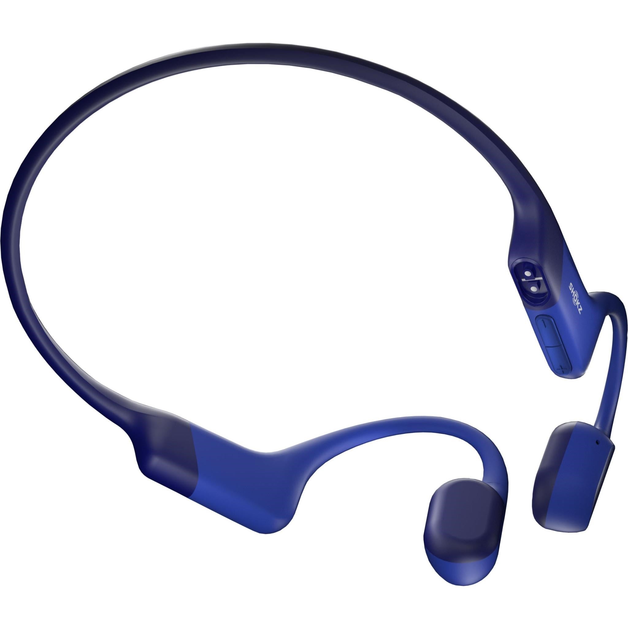 Shokz OpenRun Wireless Open-Ear Headphones (Blue)