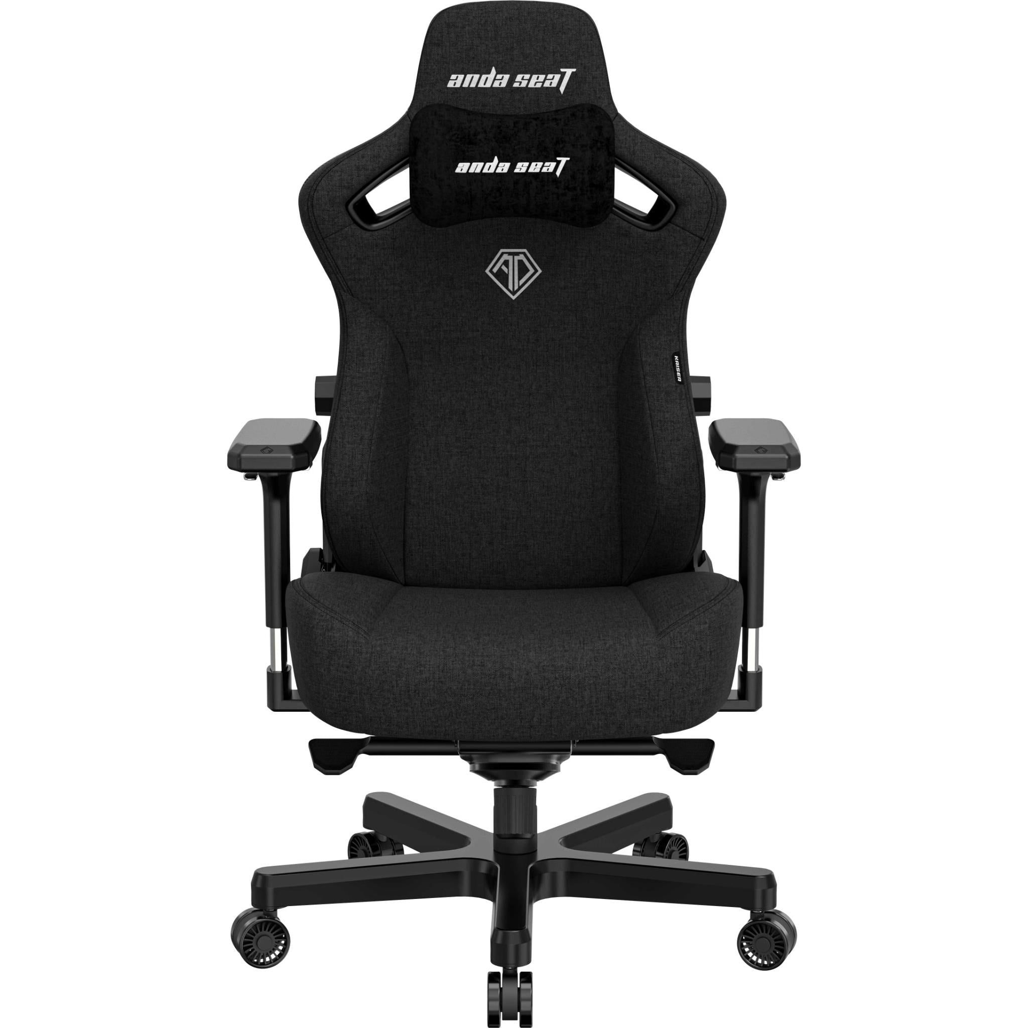 Anda Seat Kaiser 3 Series Premium Gaming Chair Black Fabric (Large)