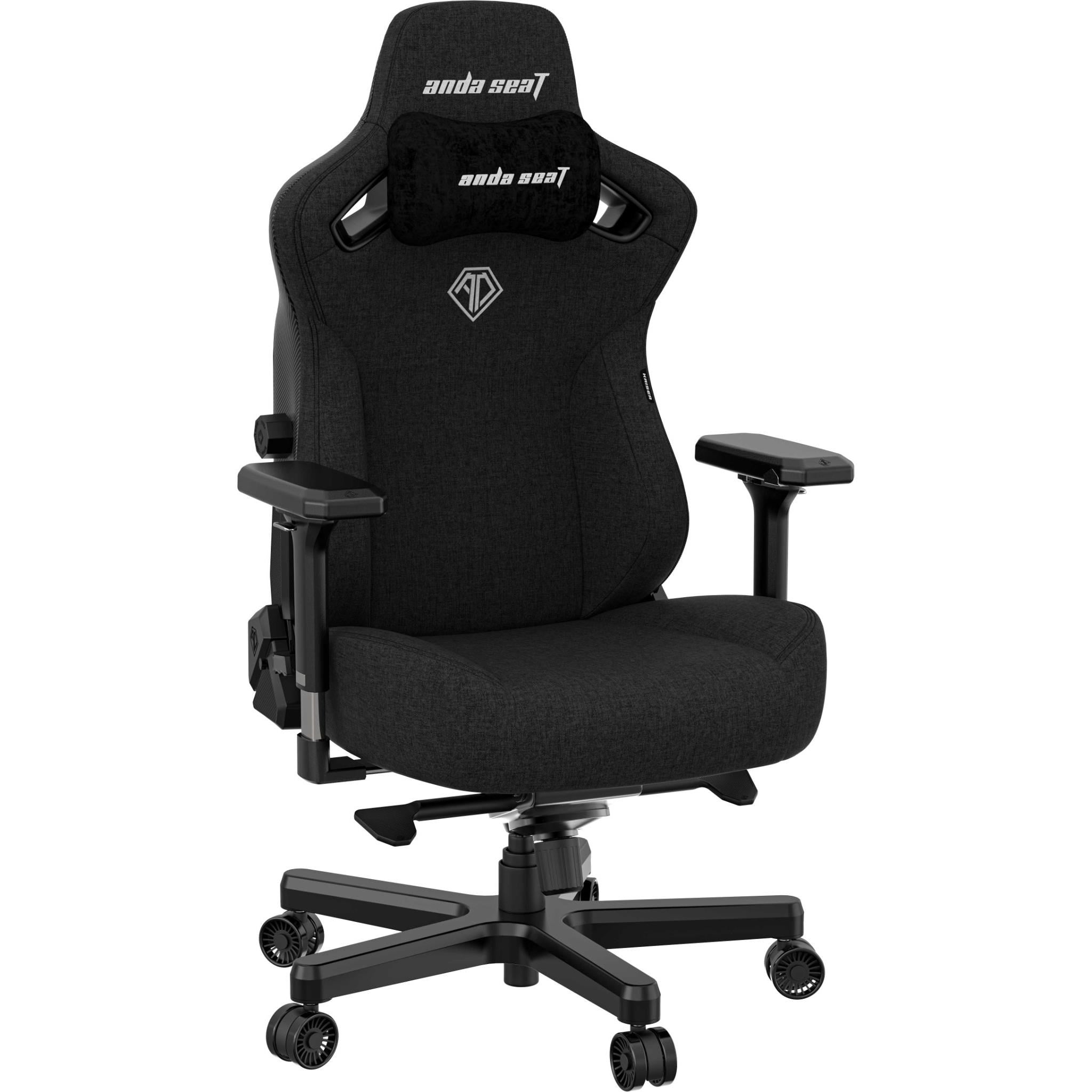Anda Seat Kaiser 3 Series Premium Gaming Chair Black Fabric (XL)