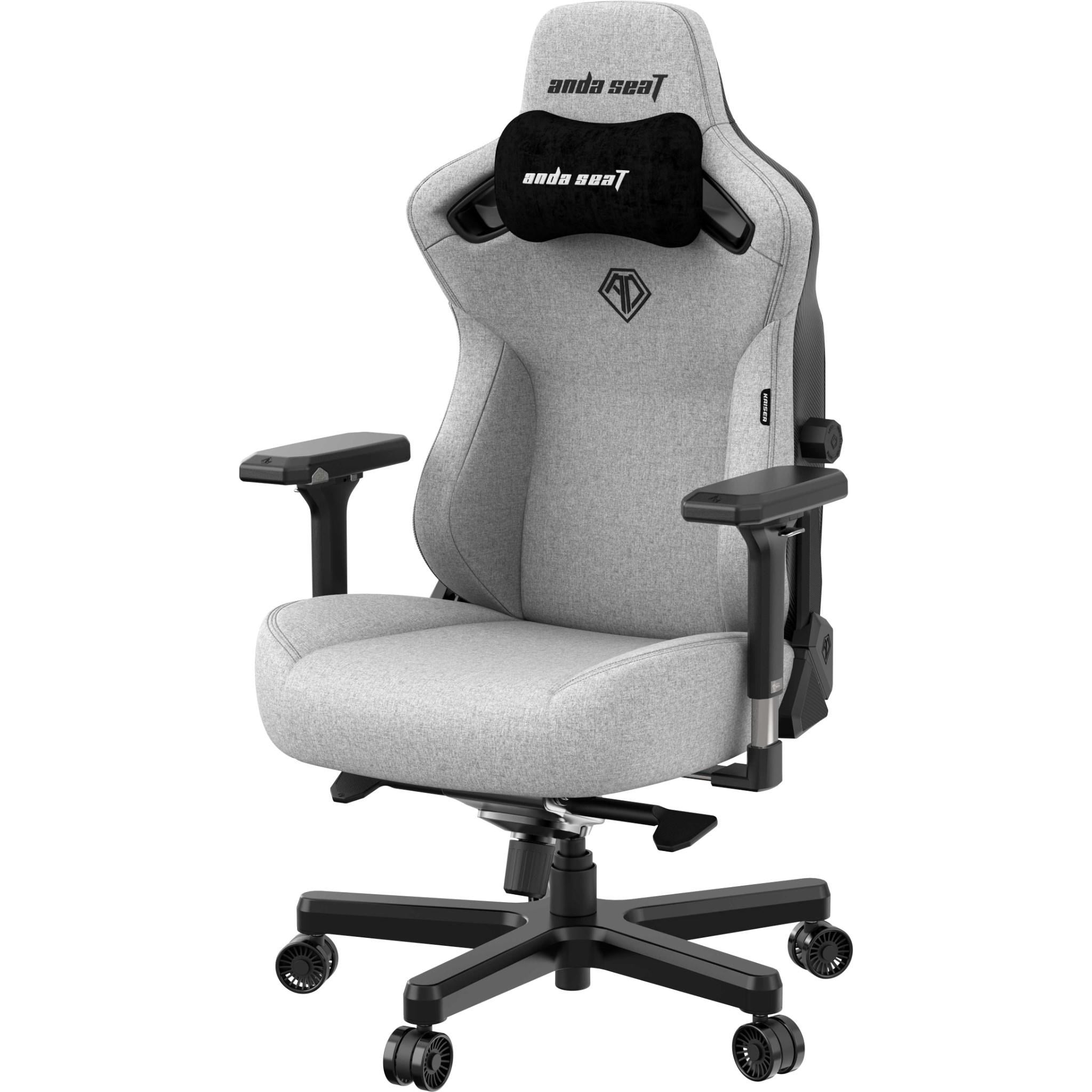 Anda Seat Kaiser 3 Series Premium Gaming Chair Grey Fabric (XL)