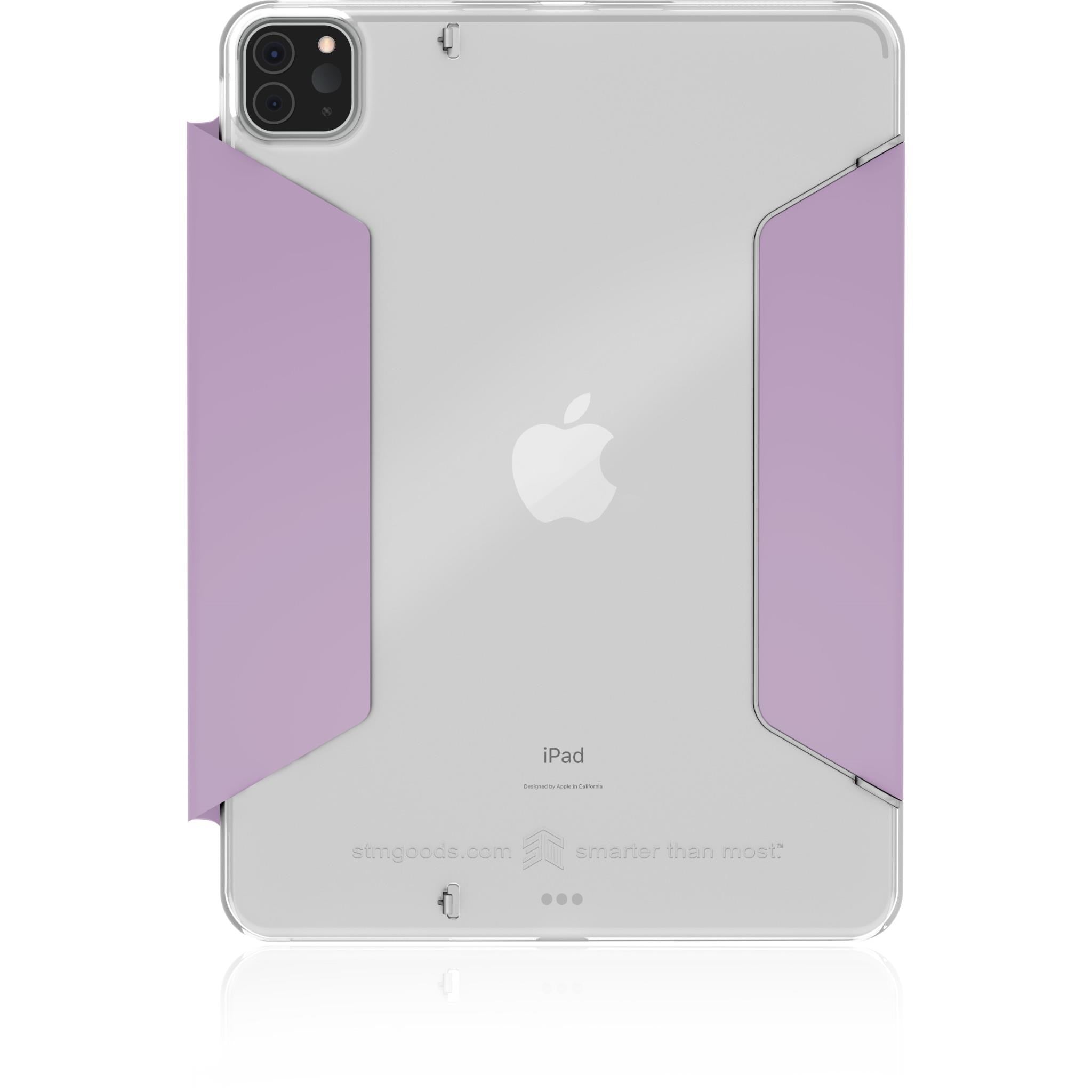 STM Studio Case for iPad Air M4/M3/M2 and Pro 11' 4/3/2/1st Gen (Purple)