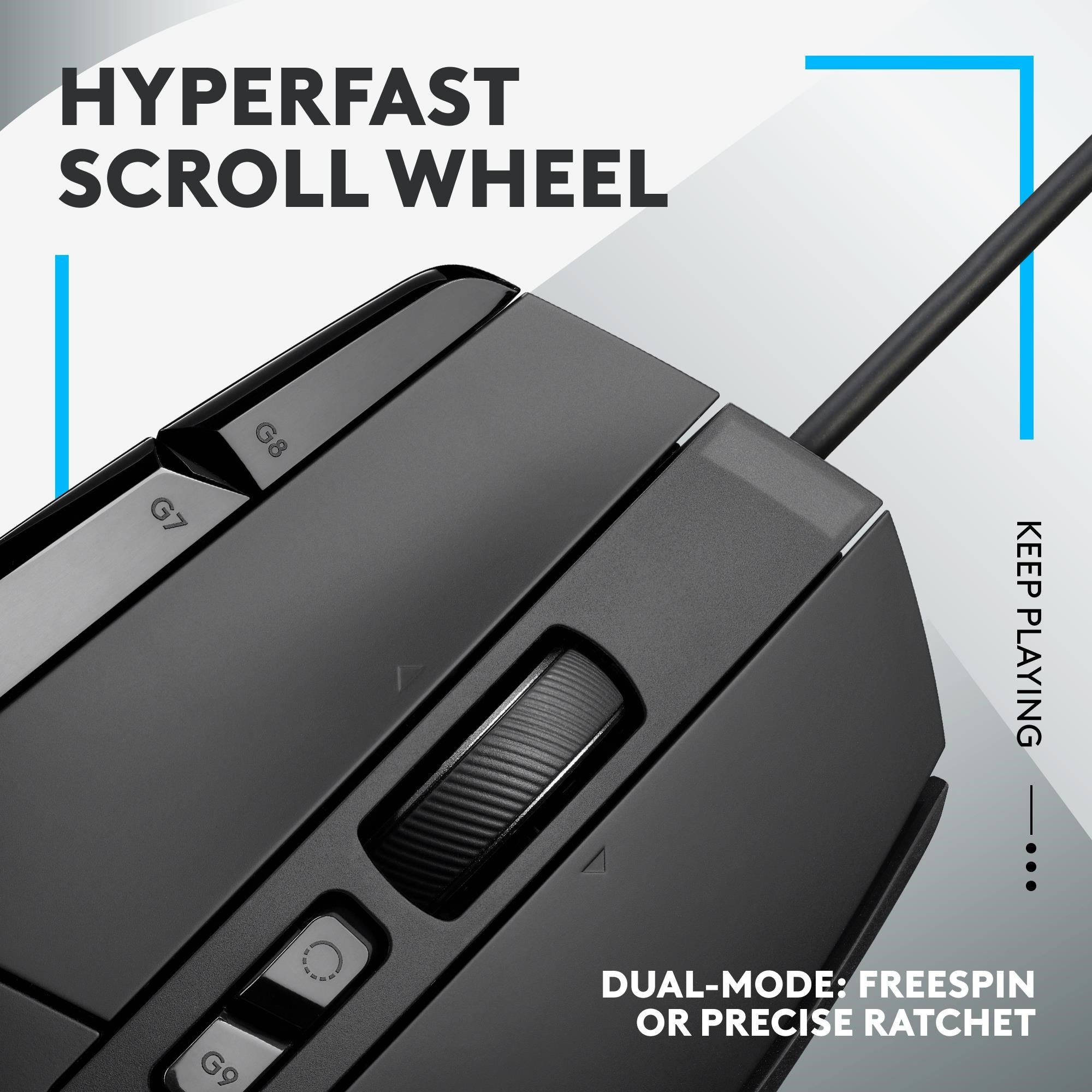 Logitech G502 X Wired Gaming Mouse (Black)