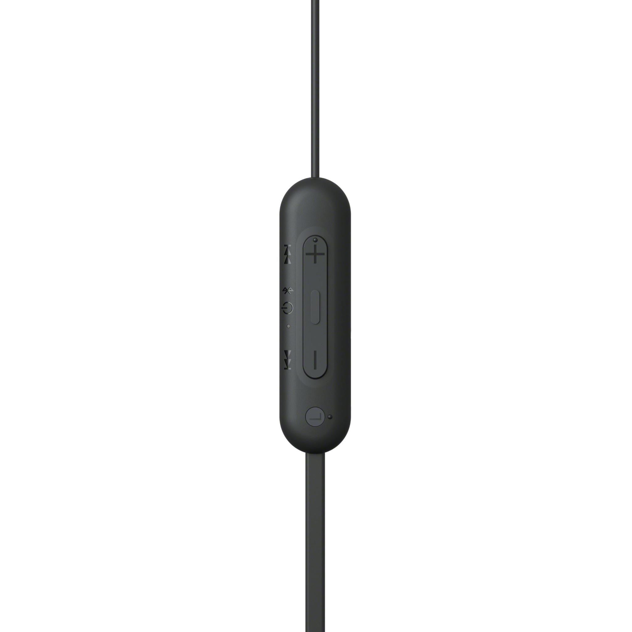 Sony WI-C100B Wireless In-Ear Headphones (Black)
