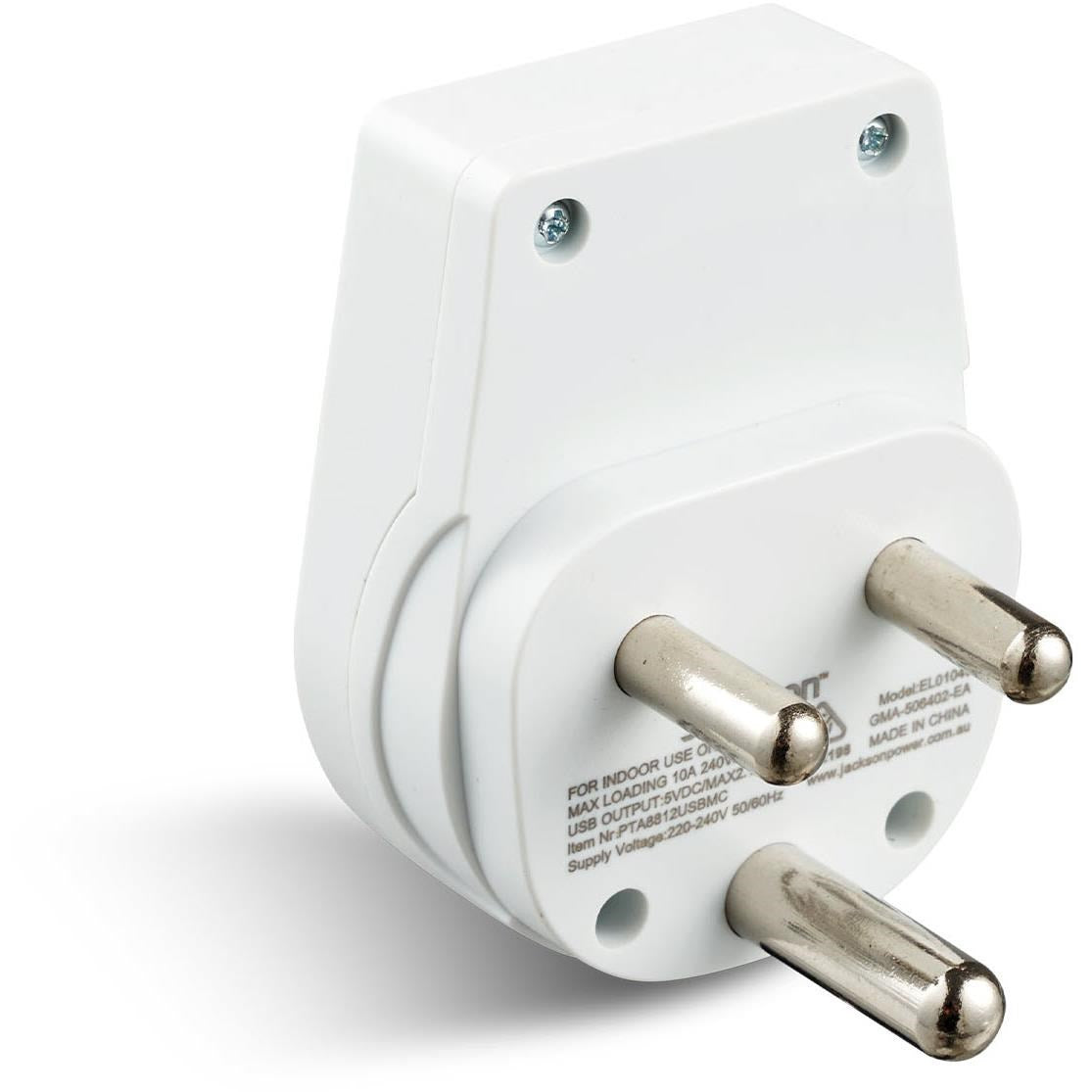 Jackson Outbound Travel Adapter South Africa Slim