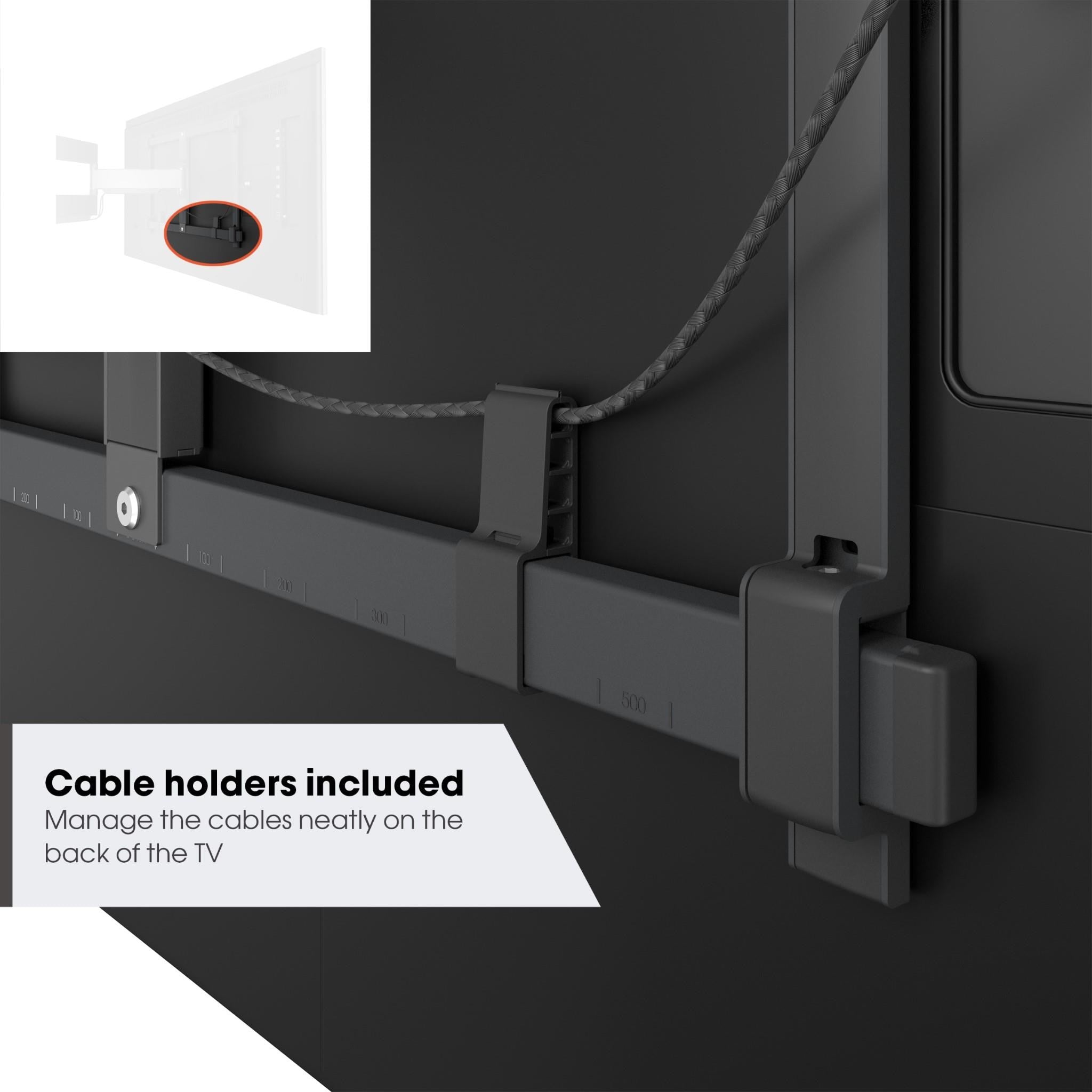 Vogel's TVM 5645 40-77' ELITE Full Motion+ TV Wall Mount (Grey)
