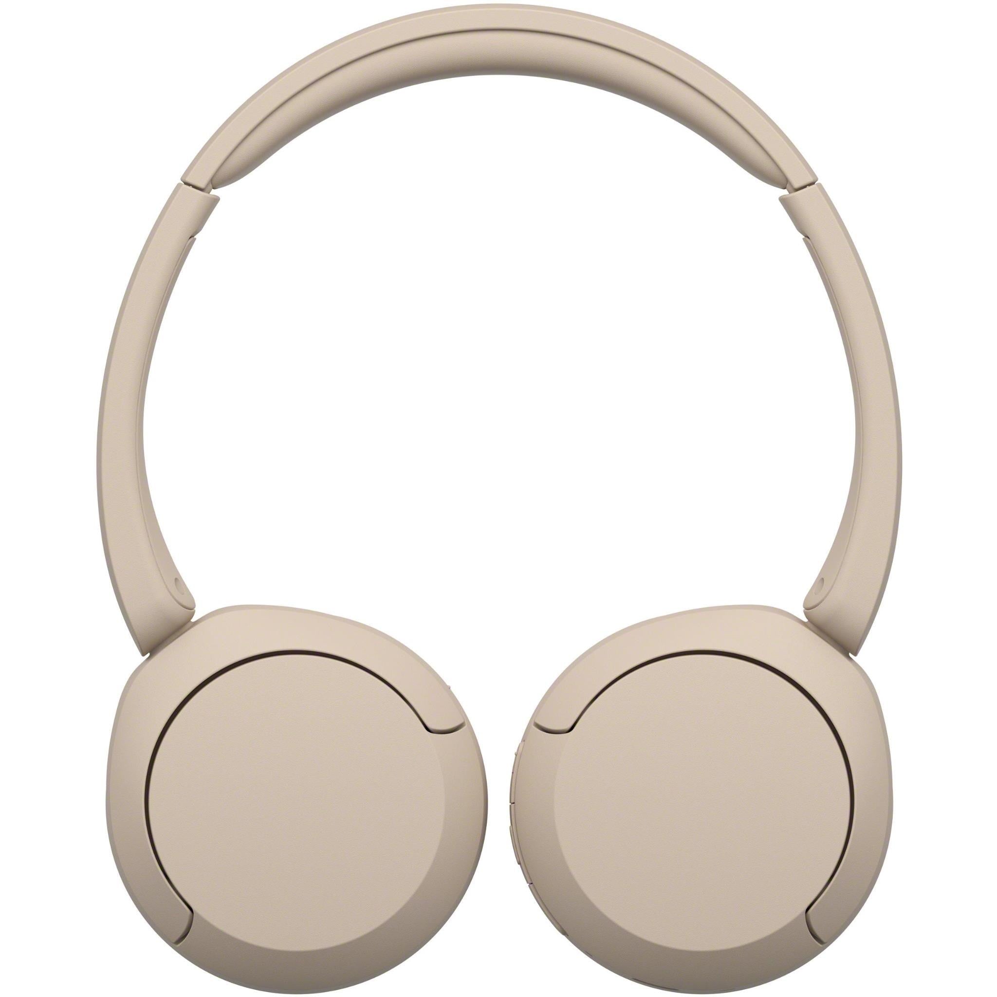 Sony WH-CH520 Wireless On-Ear Headphones (Beige)