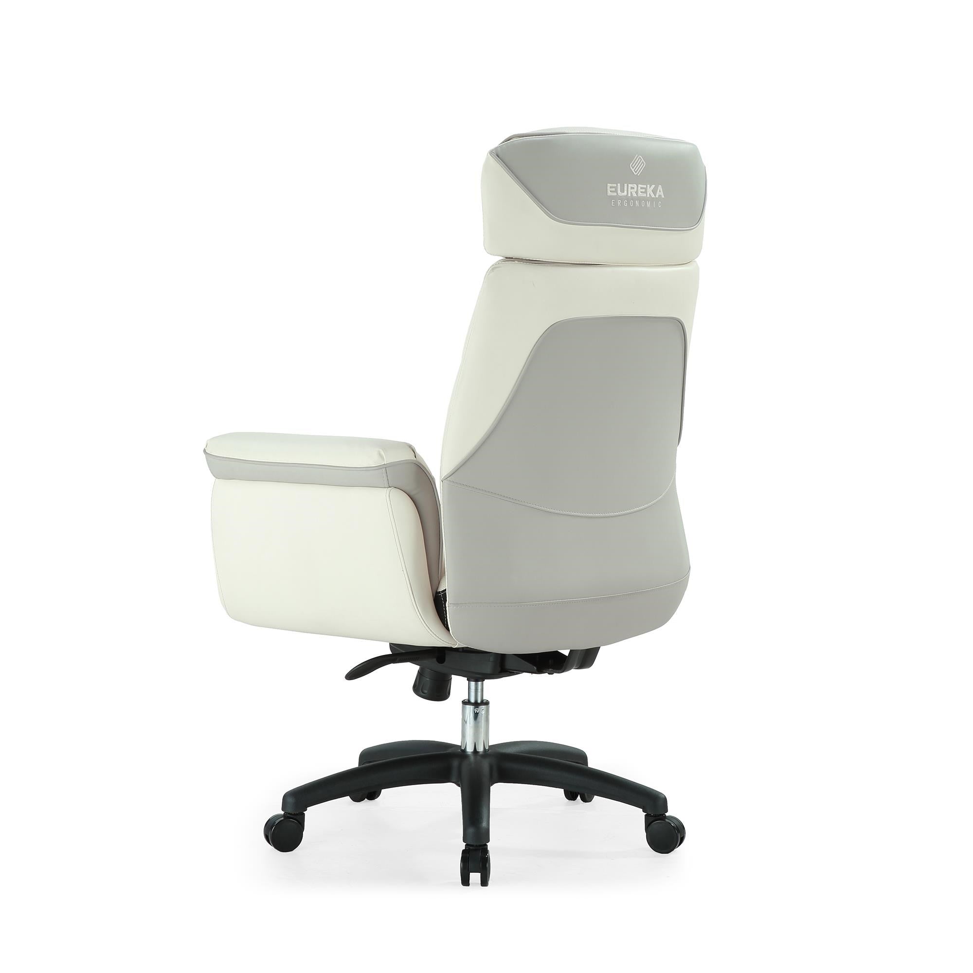 Eureka Royal Executive Sofa Gaming / Office Chair (White)