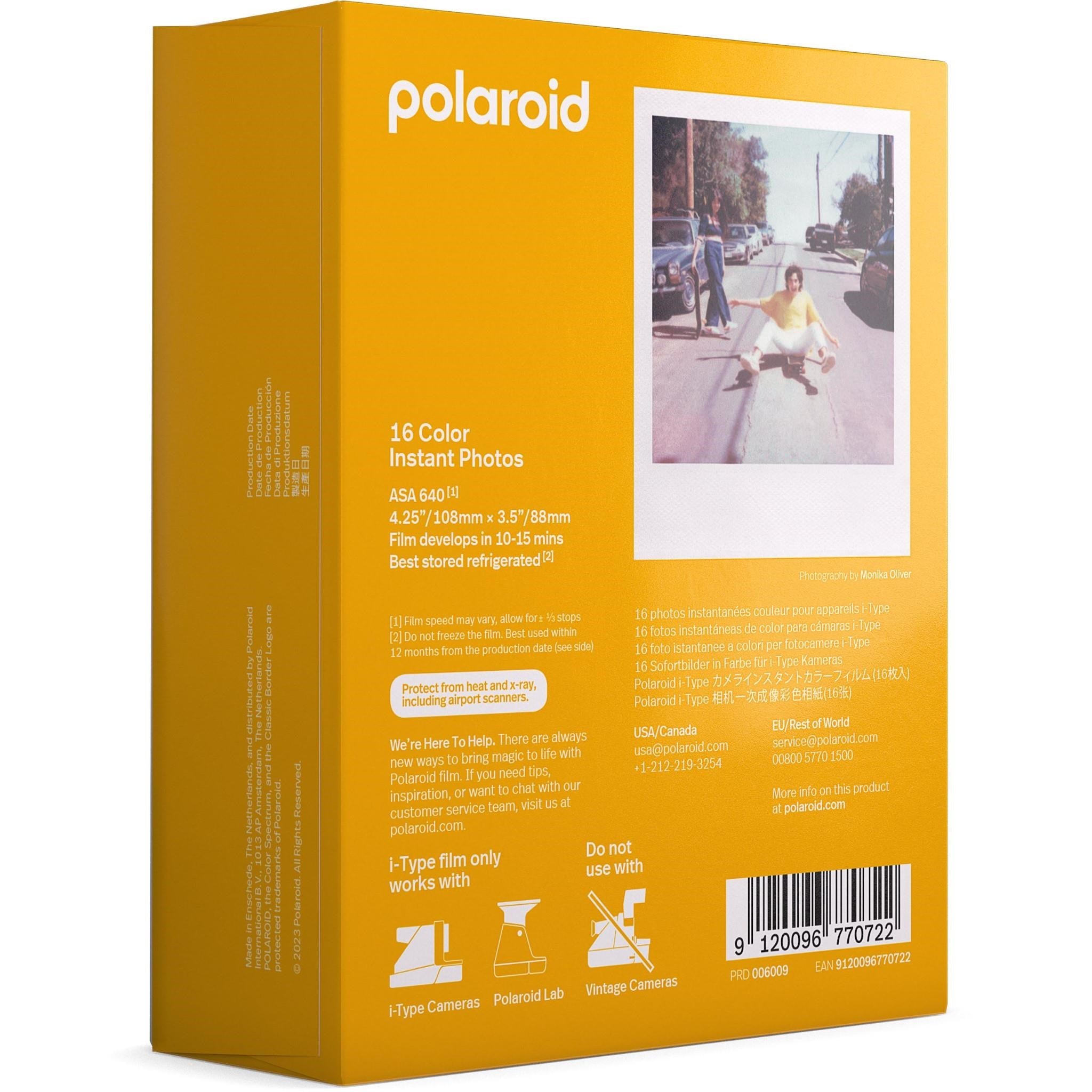 Polaroid Colour Film for i-type cameras (16 Photos)