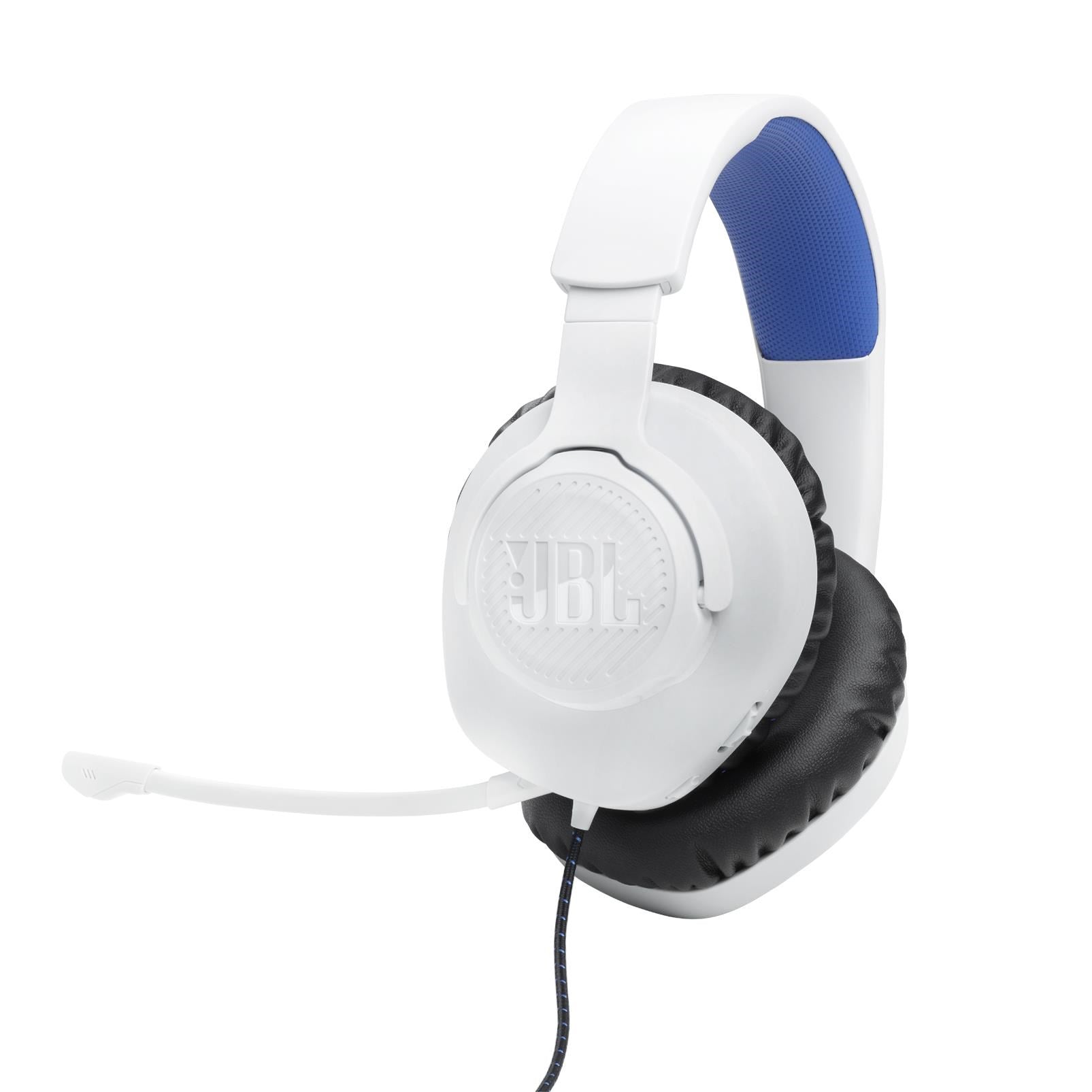 JBL Quantum 100P Gaming Headset (White)