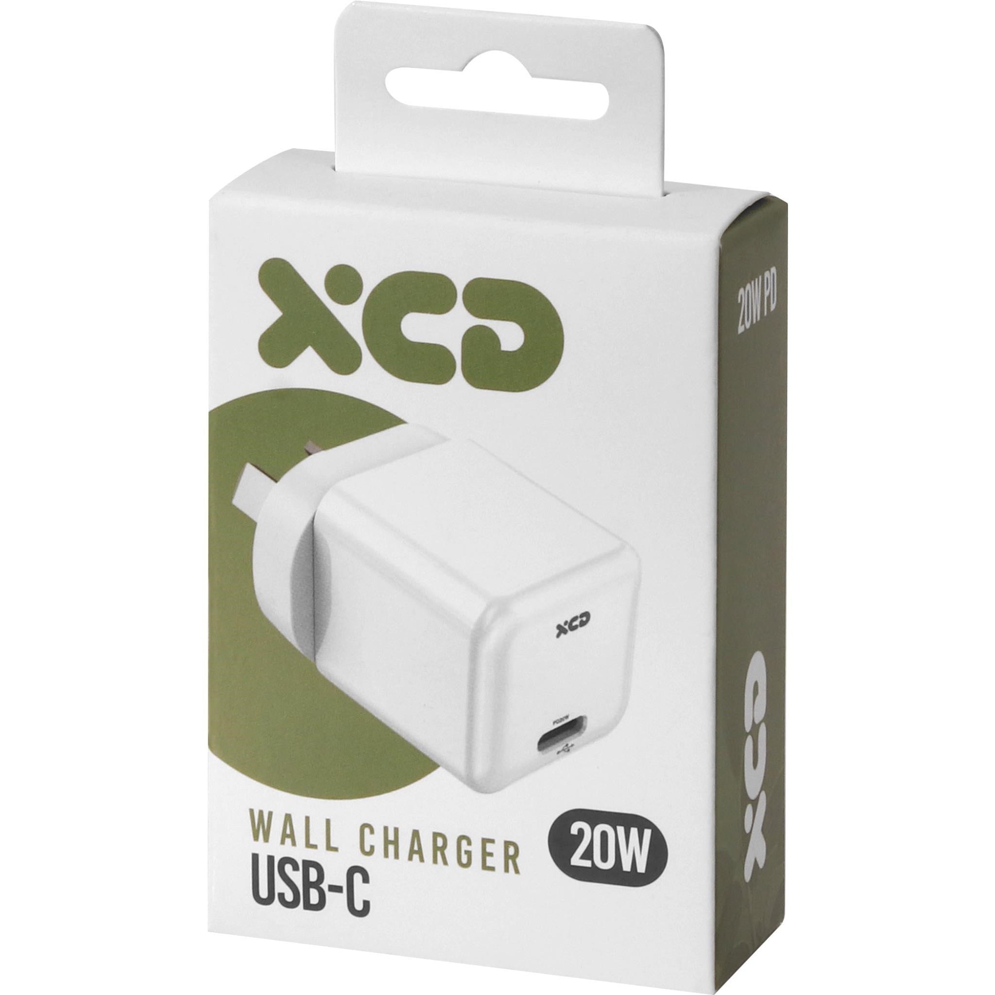 XCD USB-C 20W Wall Charger
