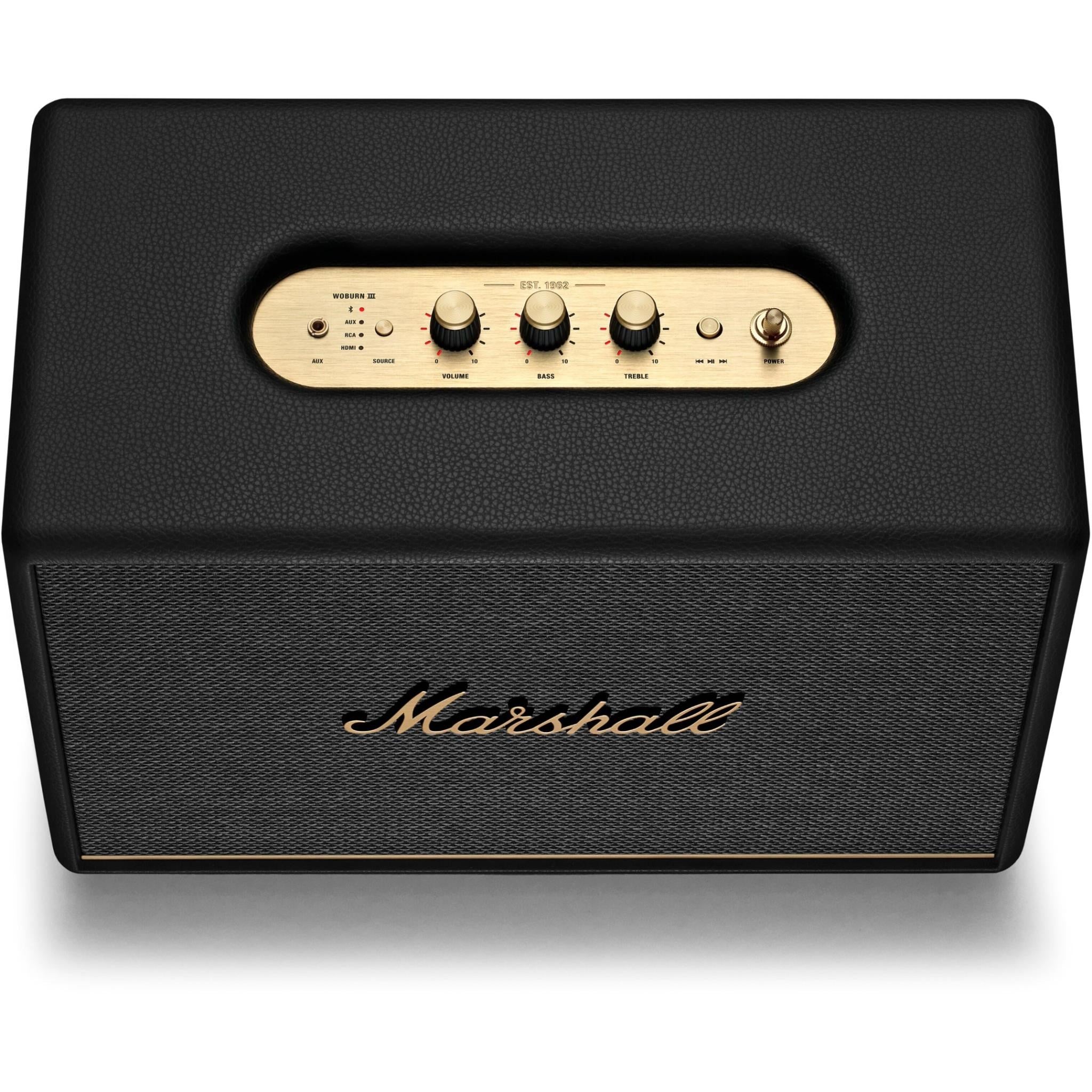 Marshall Woburn III Wireless Bluetooth Speaker (Black)