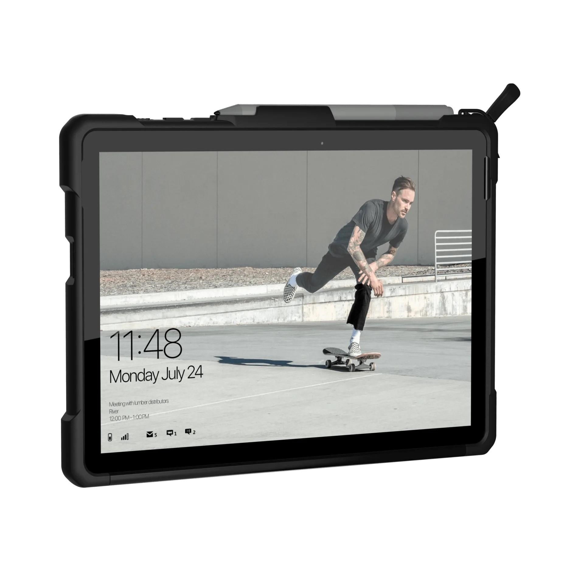 UAG 321076114040 Metropolis for Microsoft Surface Go 1/2/3 (Black)