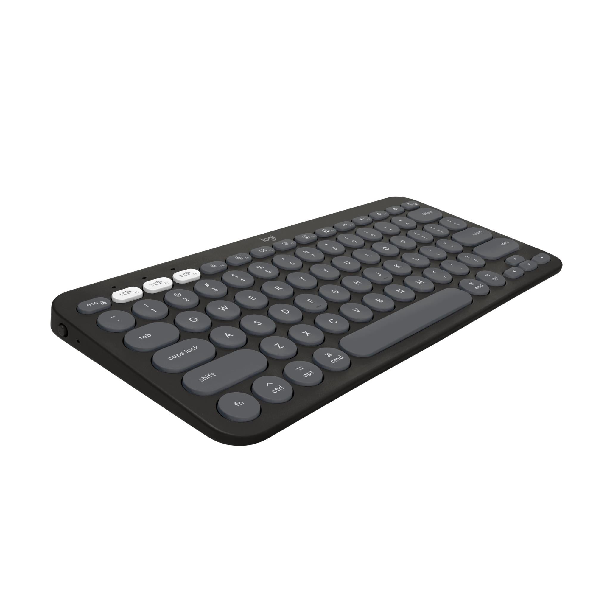 Logitech K380S Pebble Keys 2 Wireless Keyboard (Graphite)