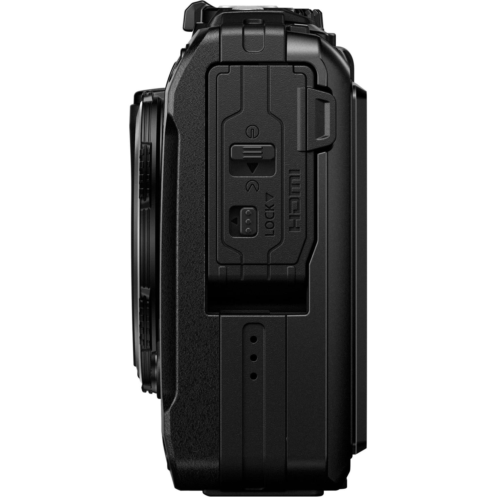 OM System TG-7 Tough Digital Camera (Black)