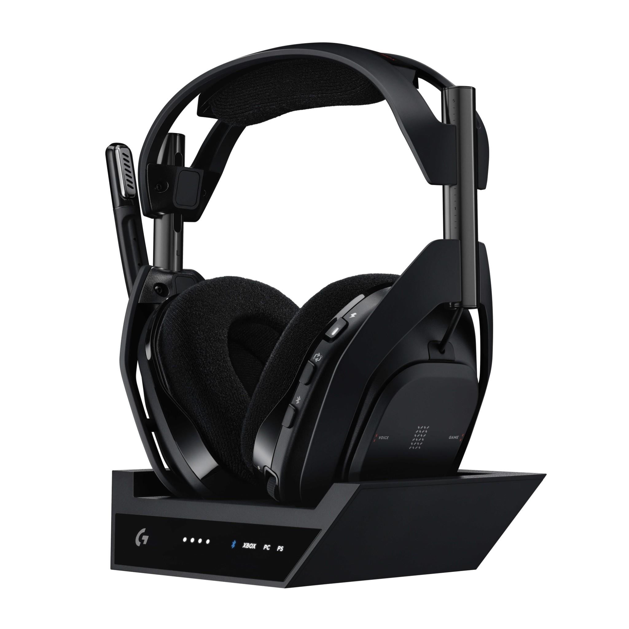 Logitech G Astro A50 X LIGHTSPEED Wireless Gaming Headset + Base Station (Black)