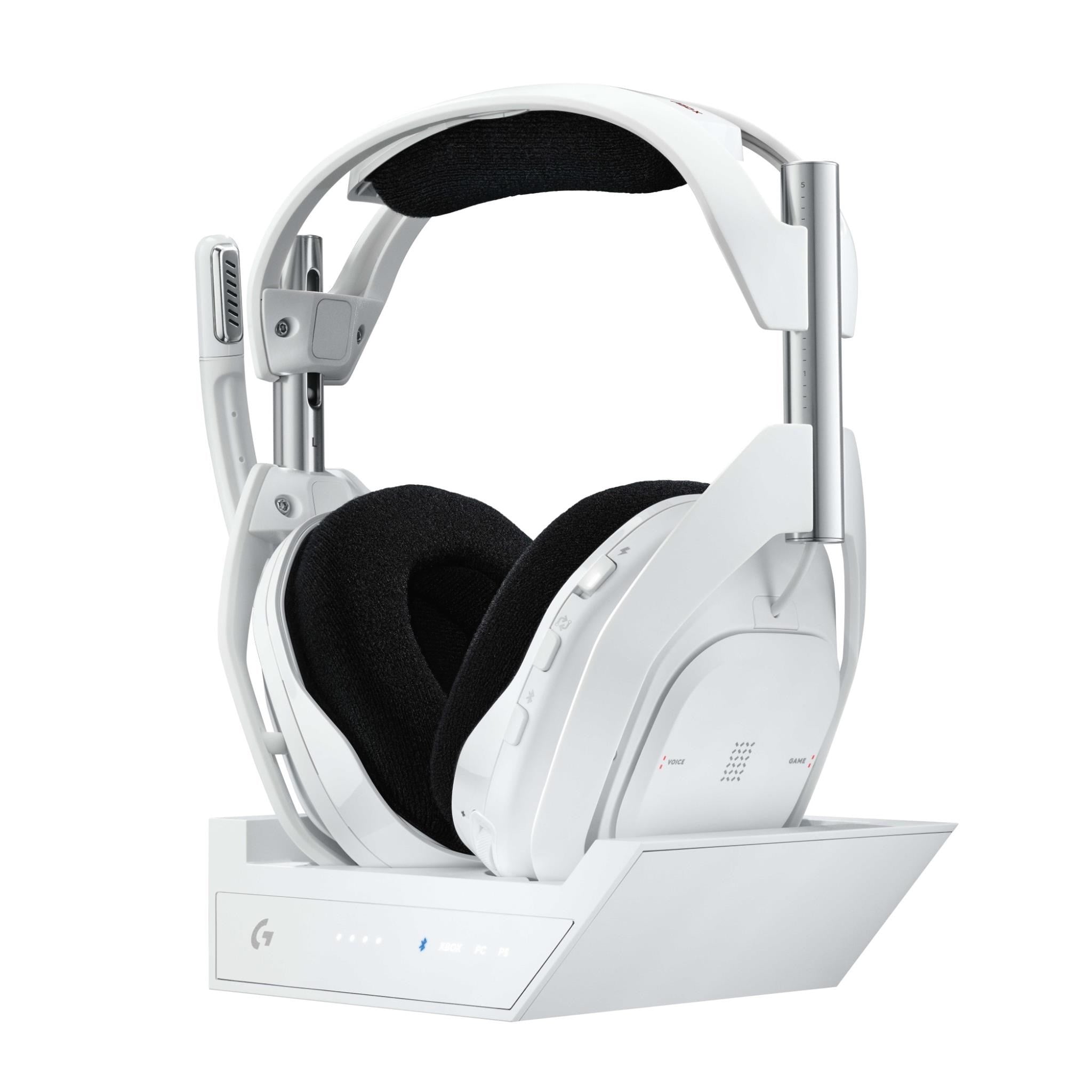 Logitech G Astro A50 X LIGHTSPEED Wireless Gaming Headset + Base Station (White)