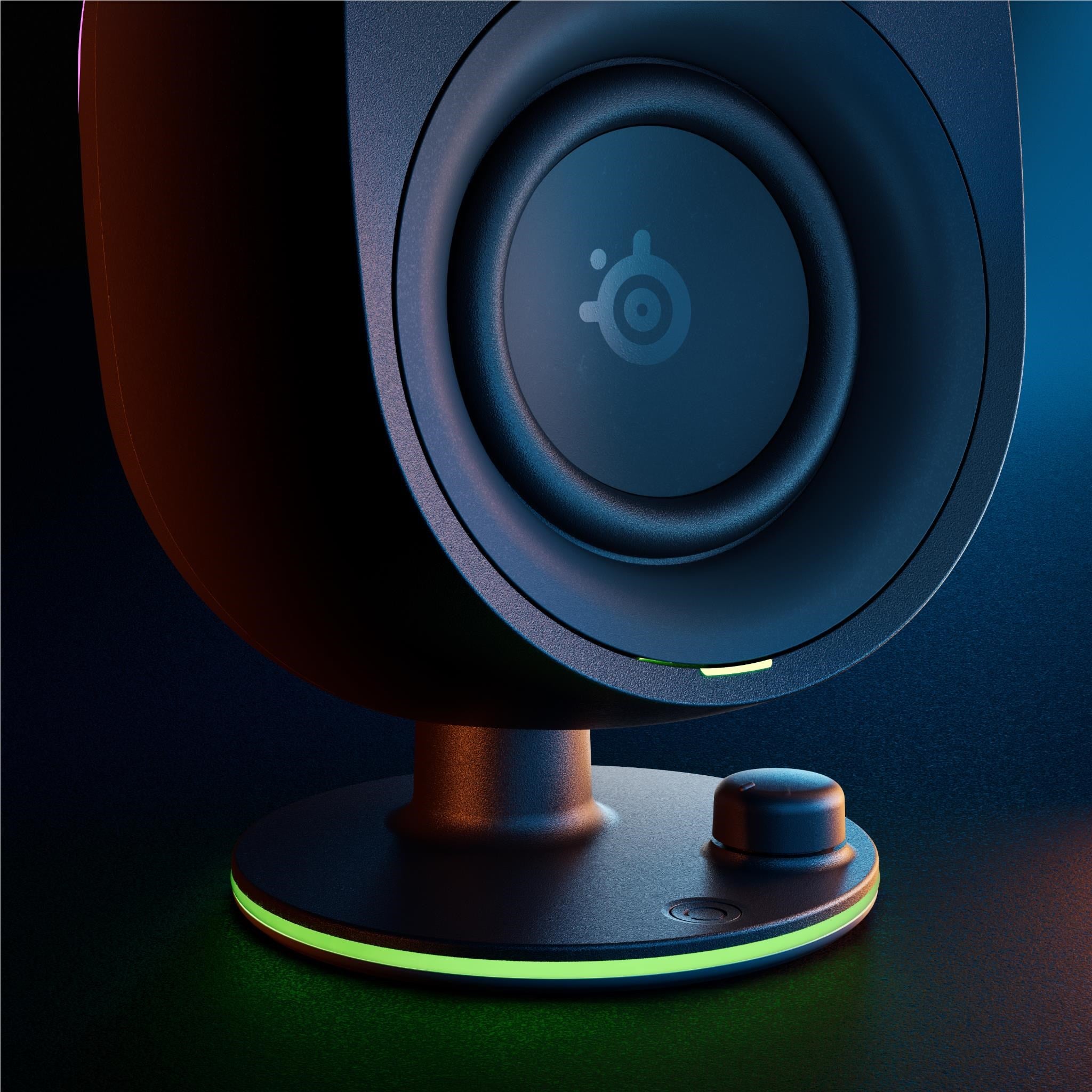 SteelSeries Arena 7 Immersive 2.1 Gaming Speaker System with Reactive Illumination