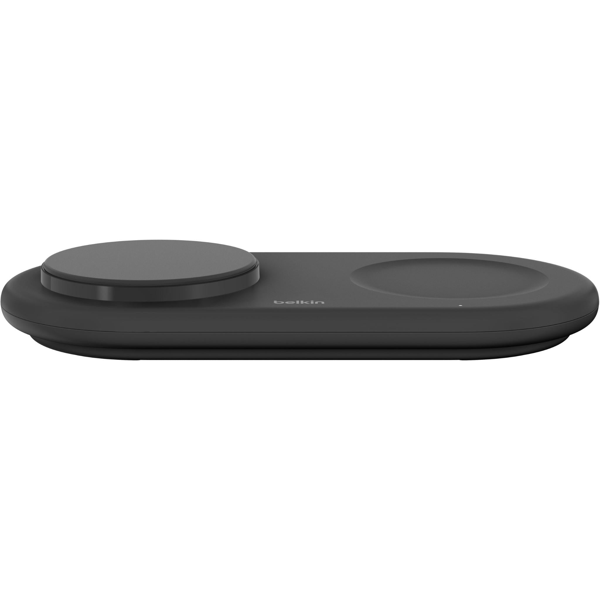 Belkin BoostCharge Pro Qi2 2-in1 Magnetic Wireless Charging Pad (Black)