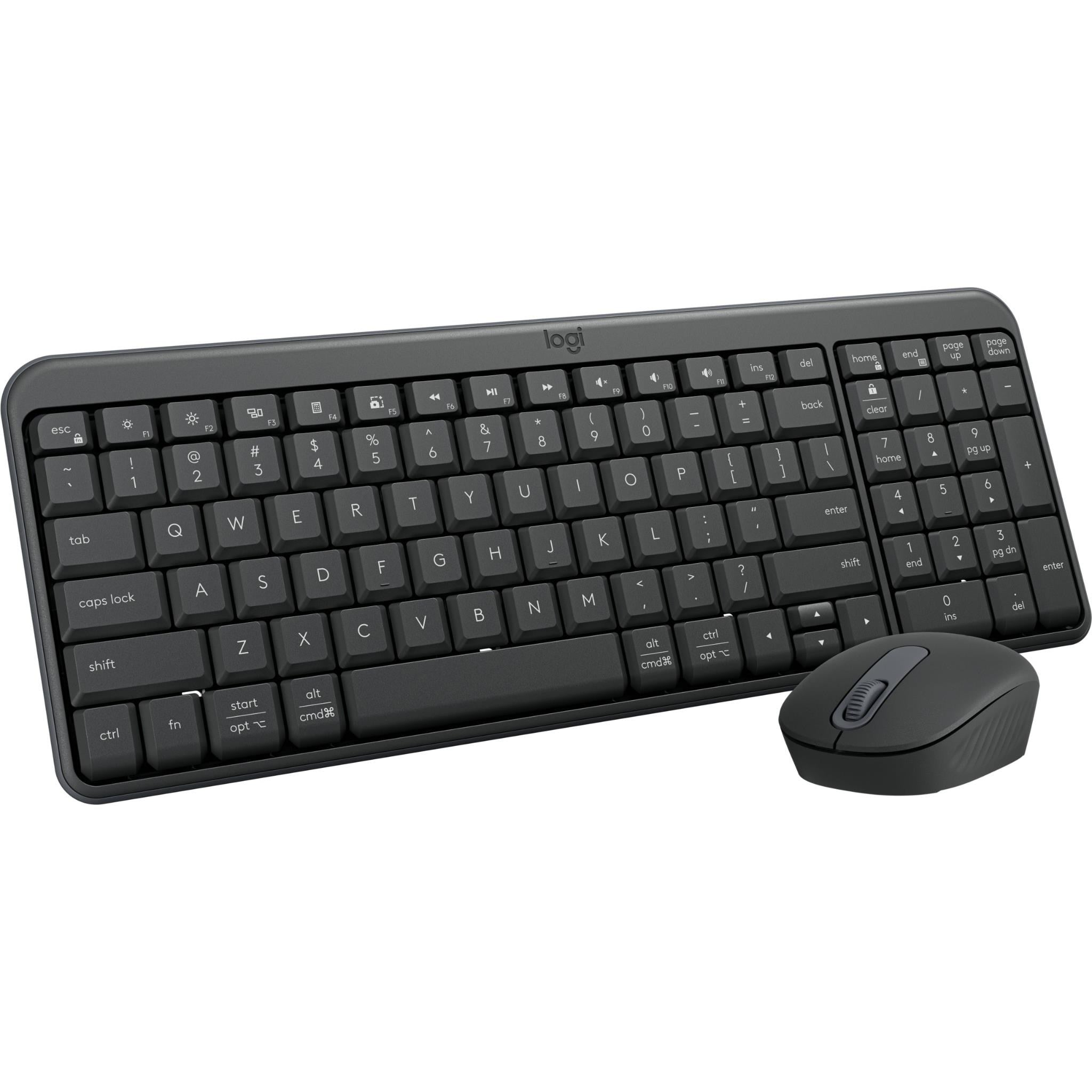 Logitech MK250 Bluetooth Keyboard and Mouse Combo (Graphite)