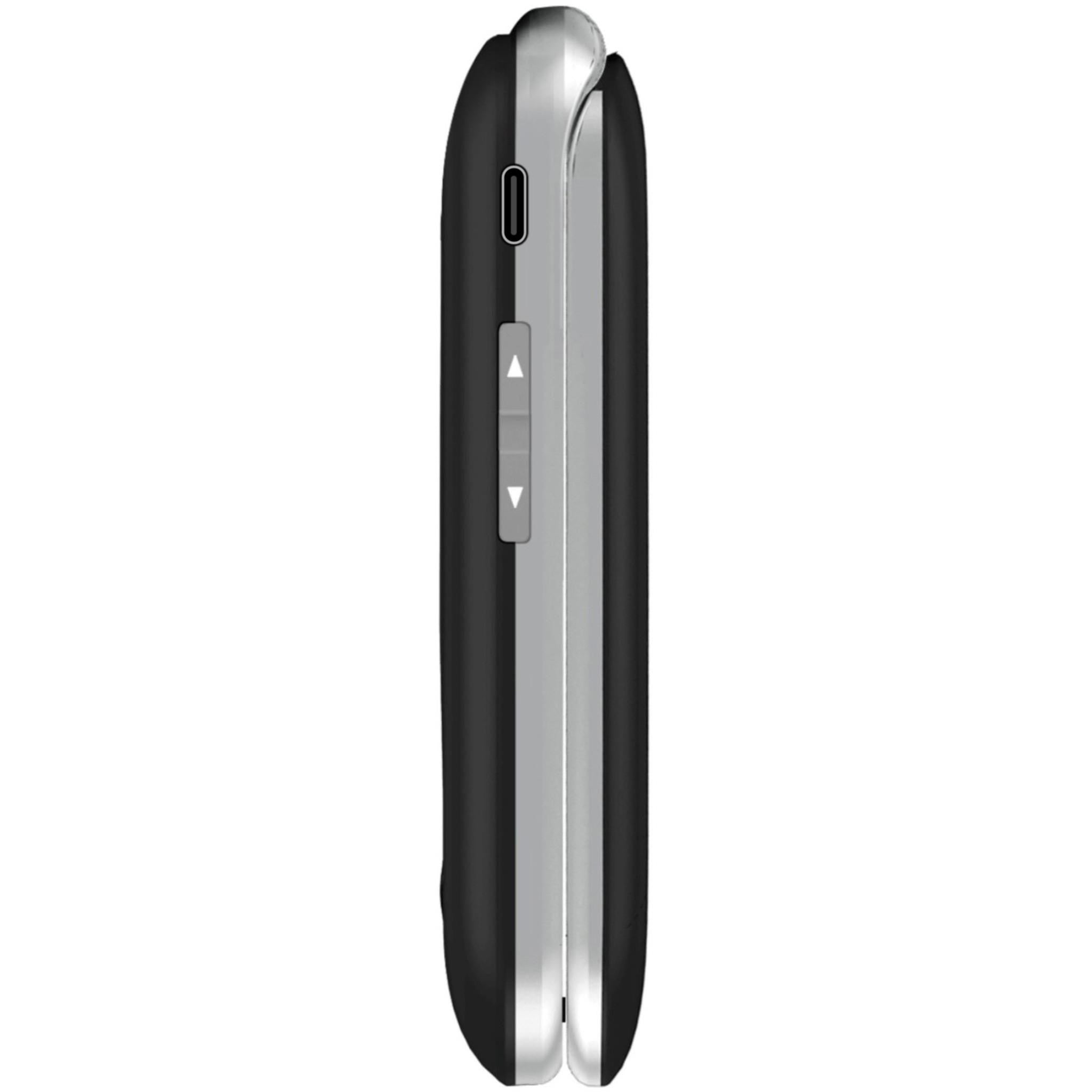 Opel Mobile FlipPhone 6 4G (Black/Grey)