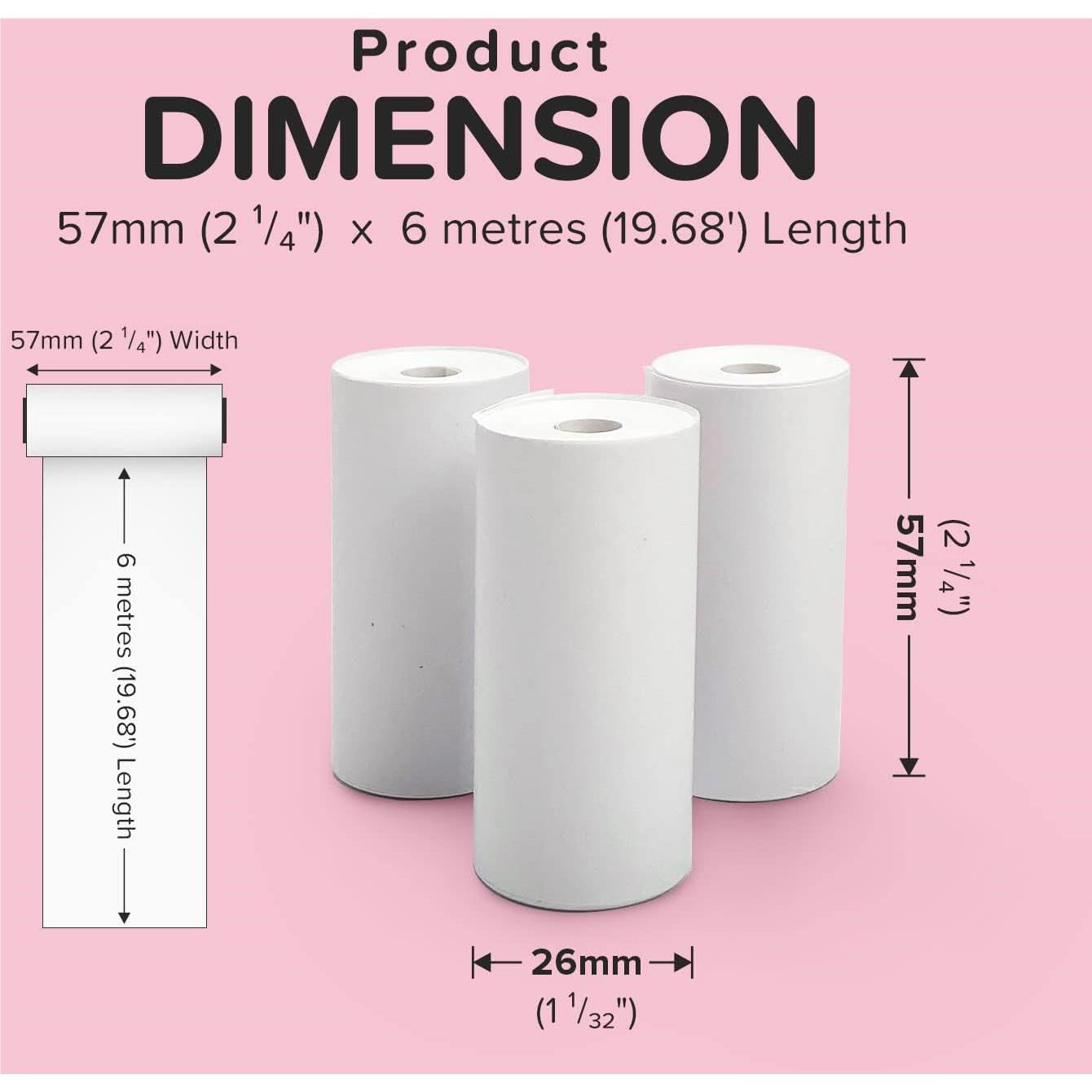 MyFirst Thermal Paper for Insta 2/Insta20 Kids Camera