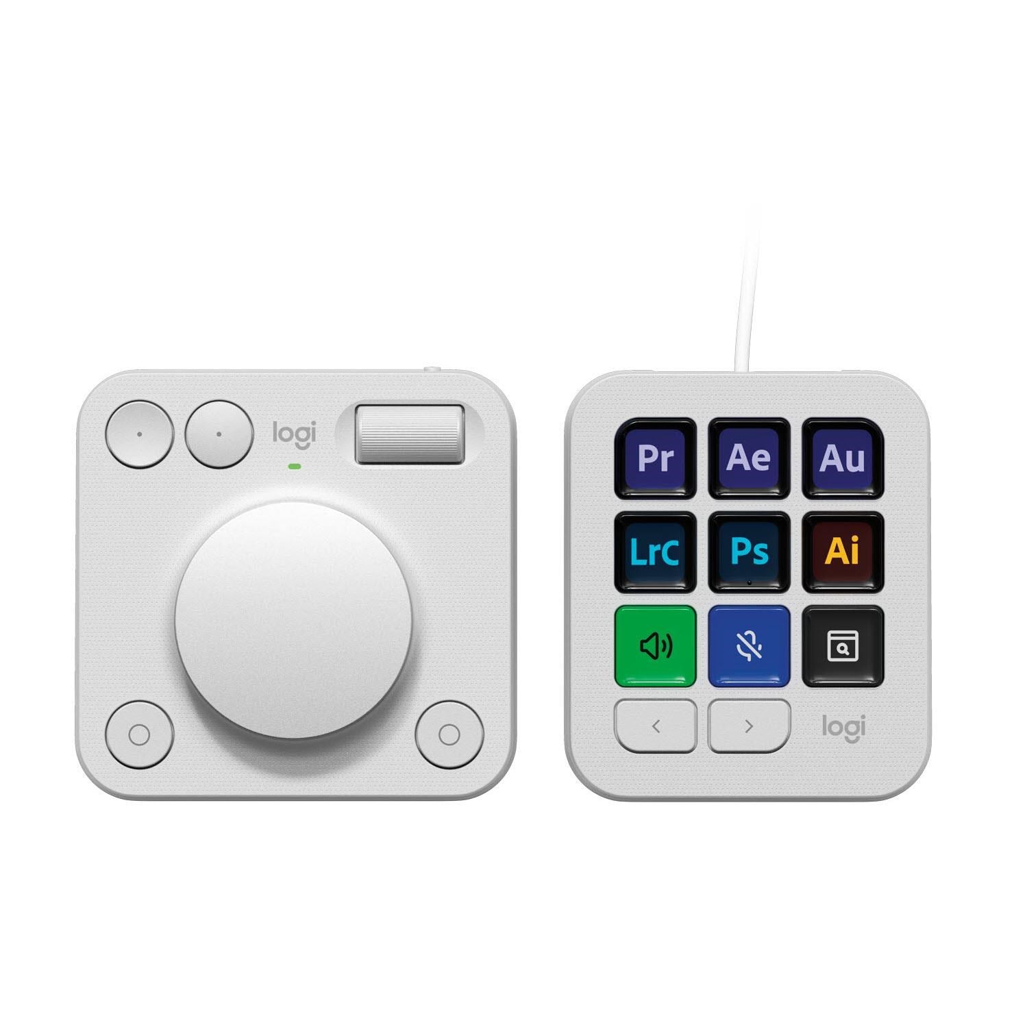 Logitech MX Creative Console (Pale Grey)
