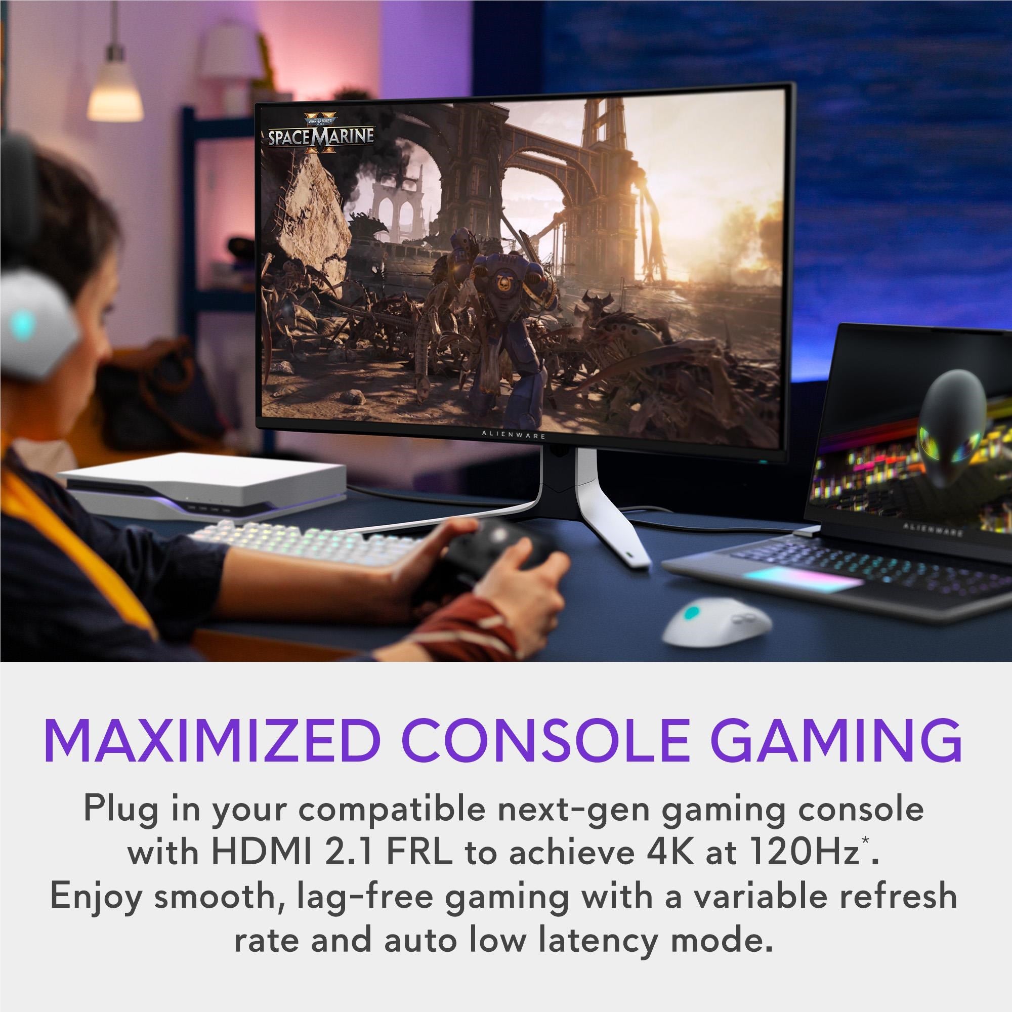 Alienware AW3225QF 32' 4K 240Hz Curved QD-OLED Gaming Monitor