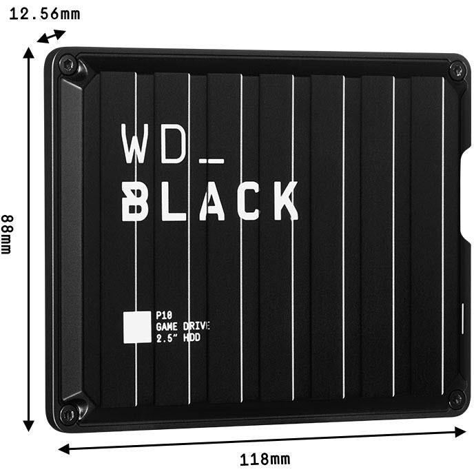 WD_Black P10 2TB Game Drive for Console and PC