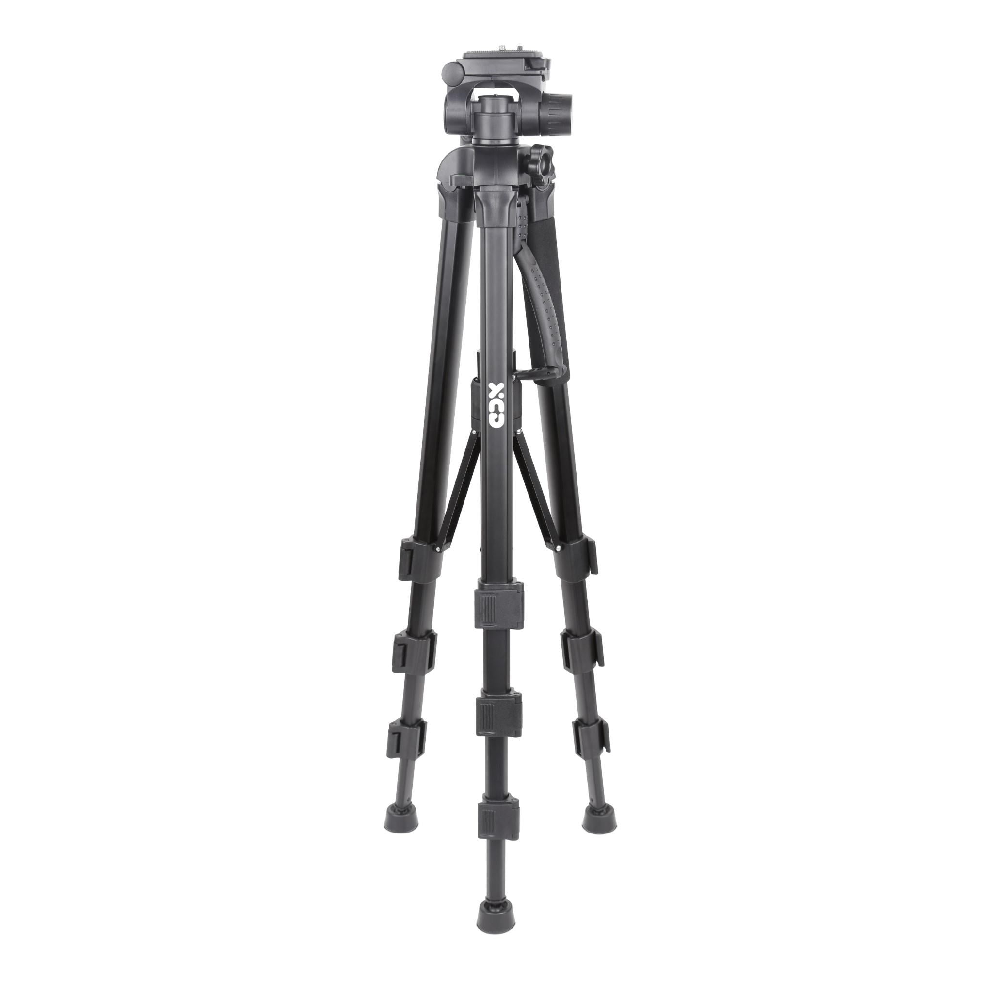 XCD 3 Way Swivel Head Tripod with Detachable Monopod