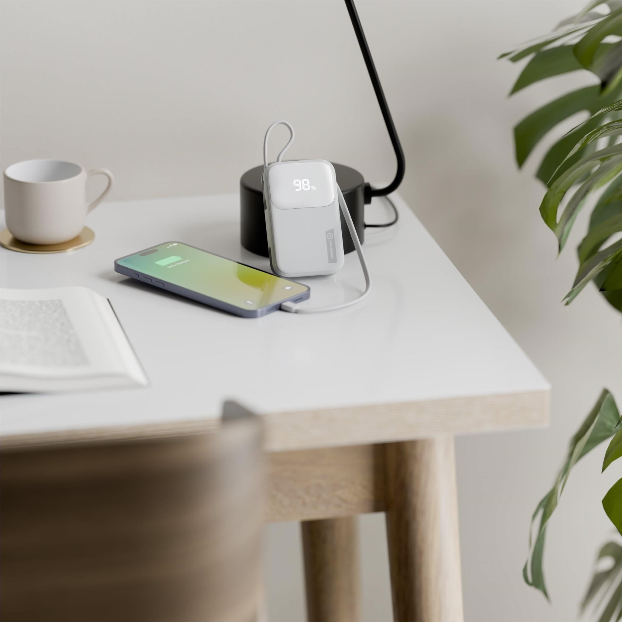 ALOGIC 20K 30W Tandem Powerbank with USB-C & Lighting (White)
