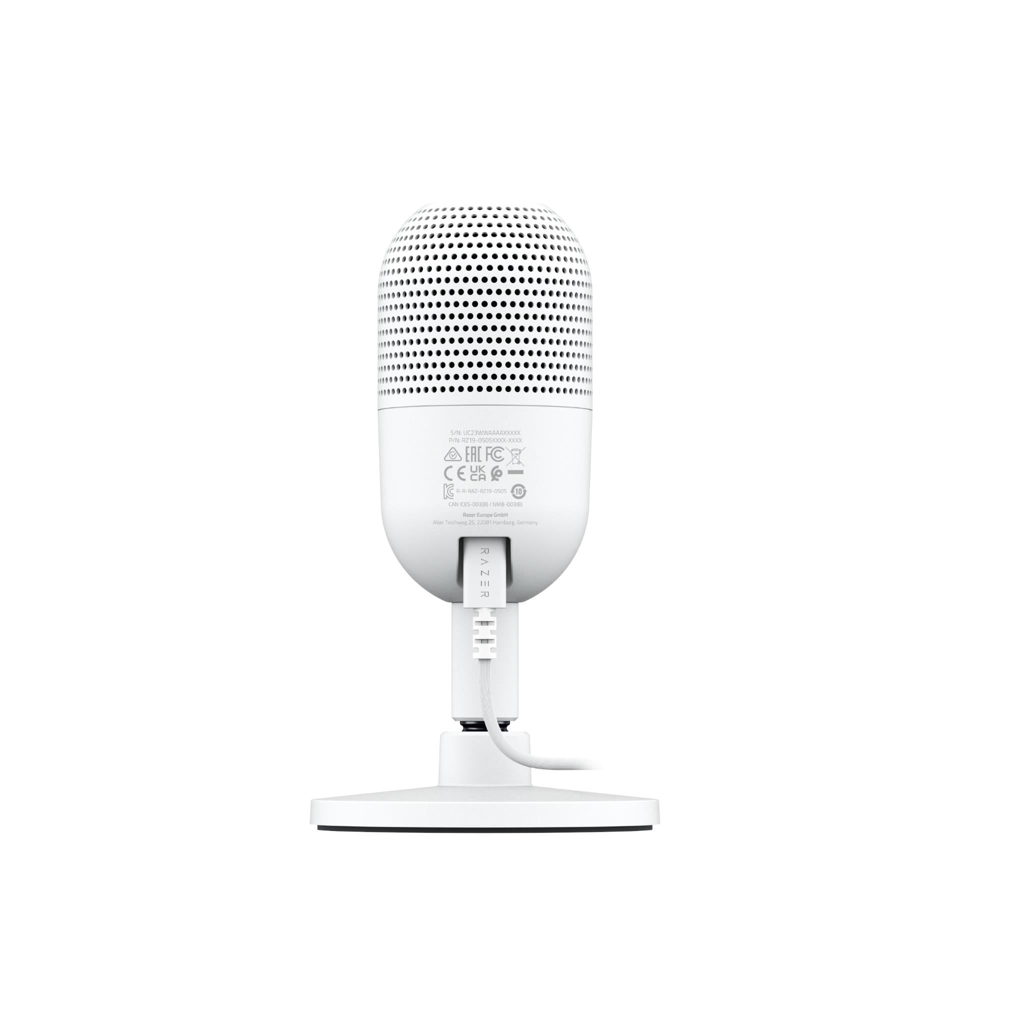 Razer Seiren V3 Mini - Ultra-Compact USB Microphone (White Edition)
