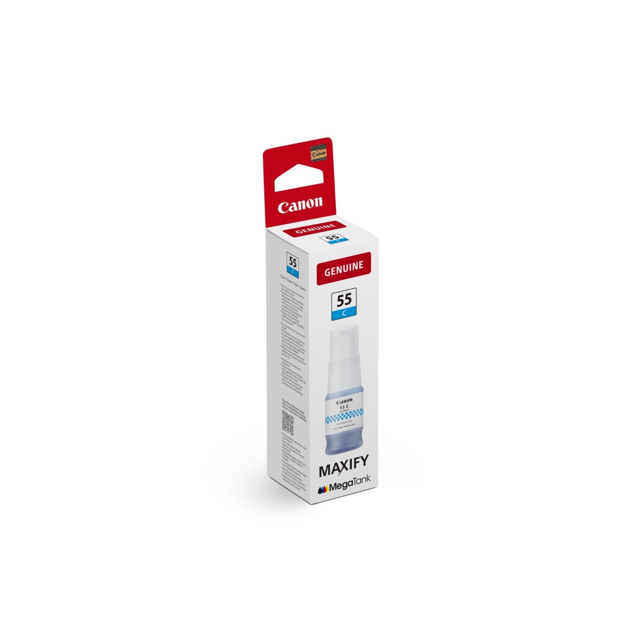 Canon GI-55C Cyan Ink Bottle