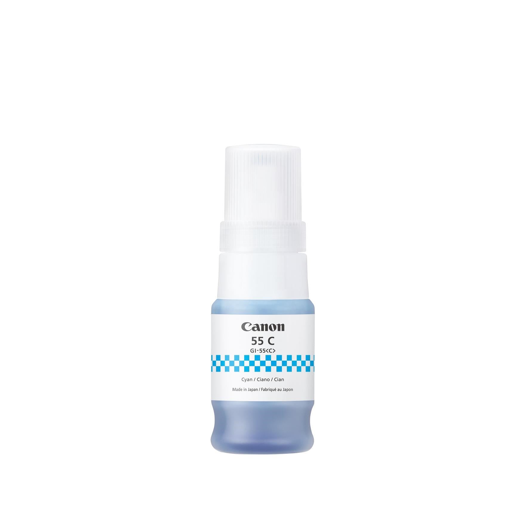 Canon GI-55C Cyan Ink Bottle