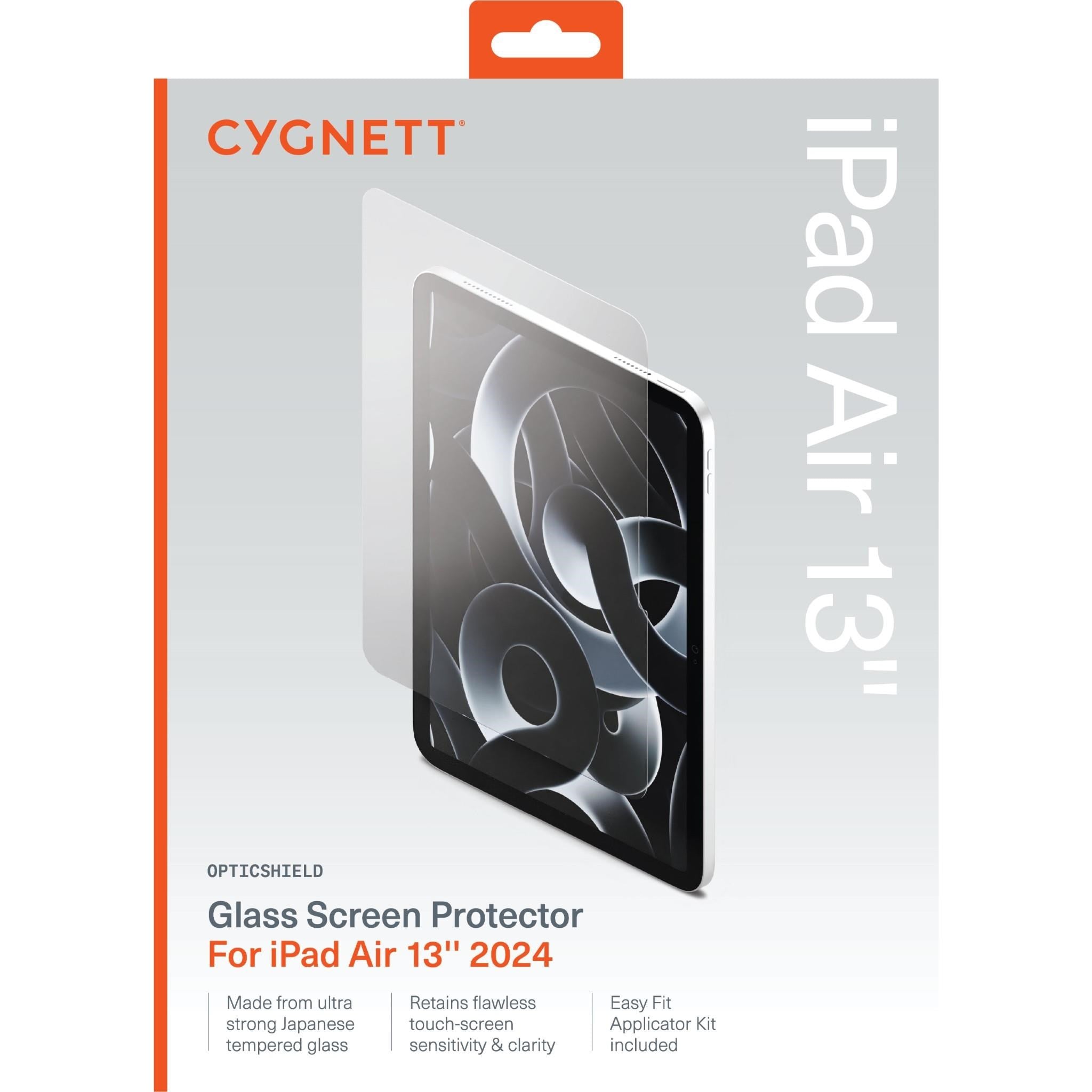 Cygnett OpticShield Glass Screen Protector for iPad Air 13' M4/M3/M2
