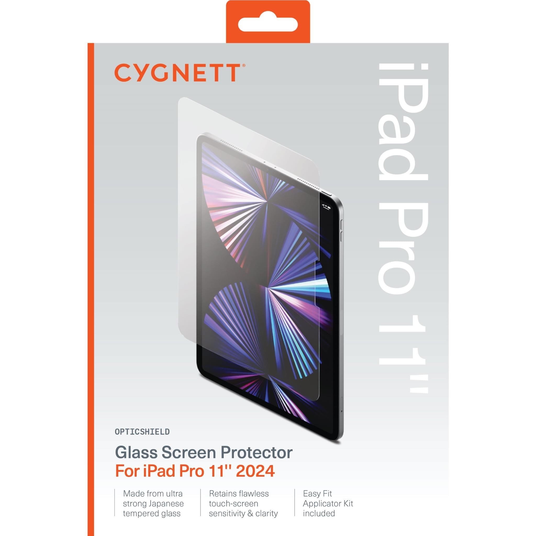 Cygnett OpticShield Glass Screen Protector for iPad Pro 11' M5/M4